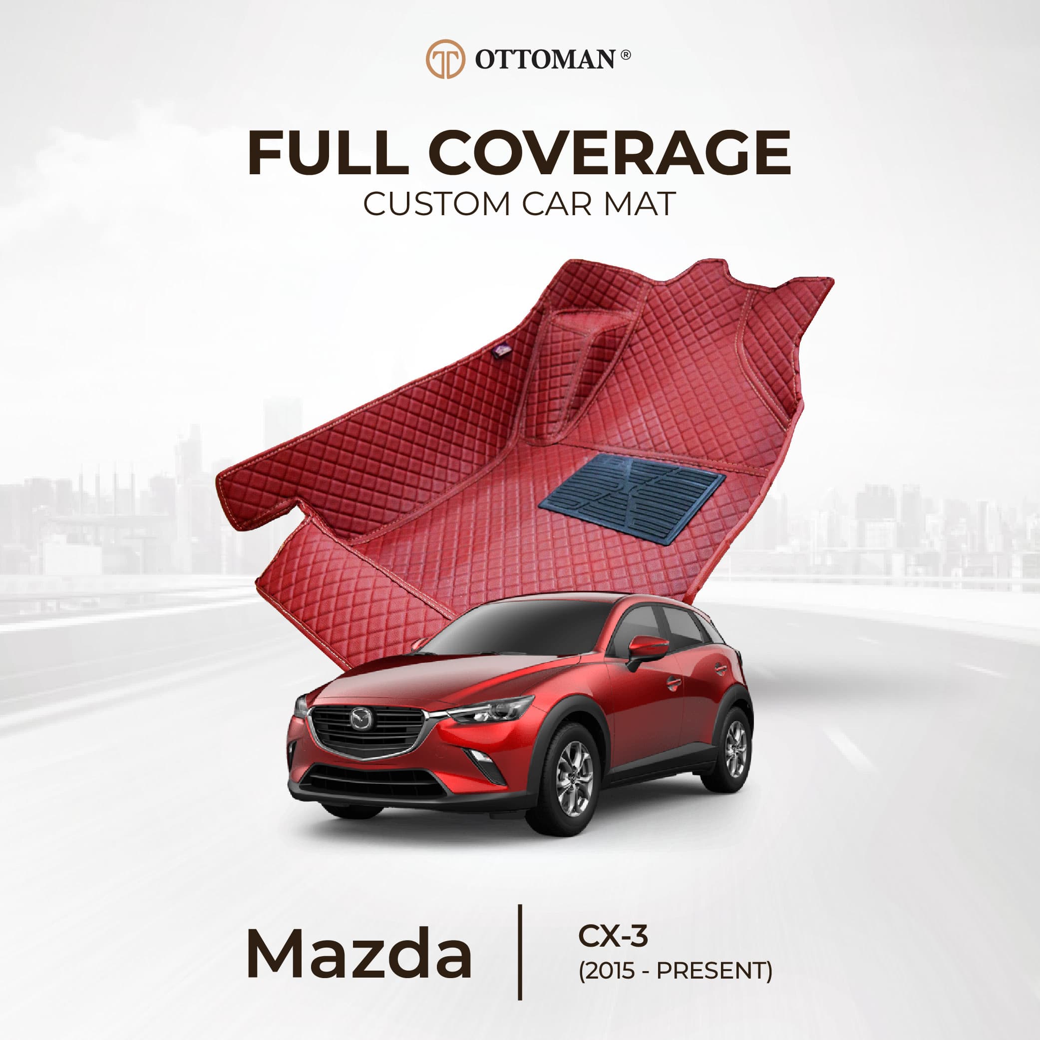Mazda CX-3 (2015-Present) Ottoman Car Mat