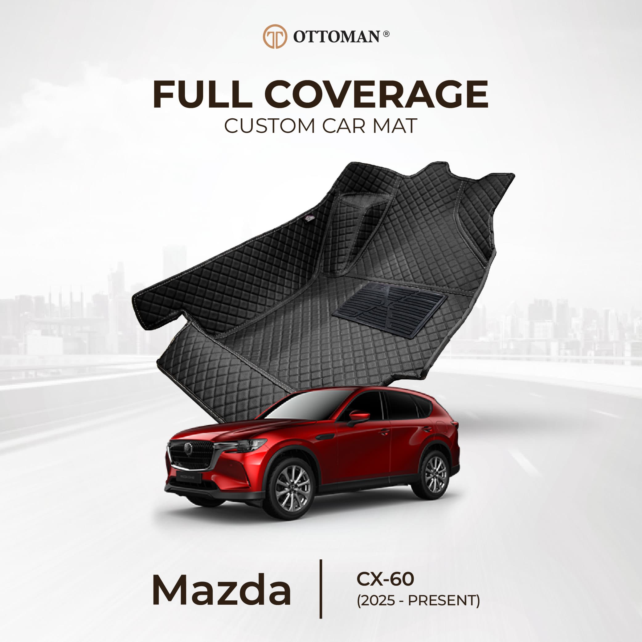 Mazda CX-60 (2025-Present) Ottoman Car Mat
