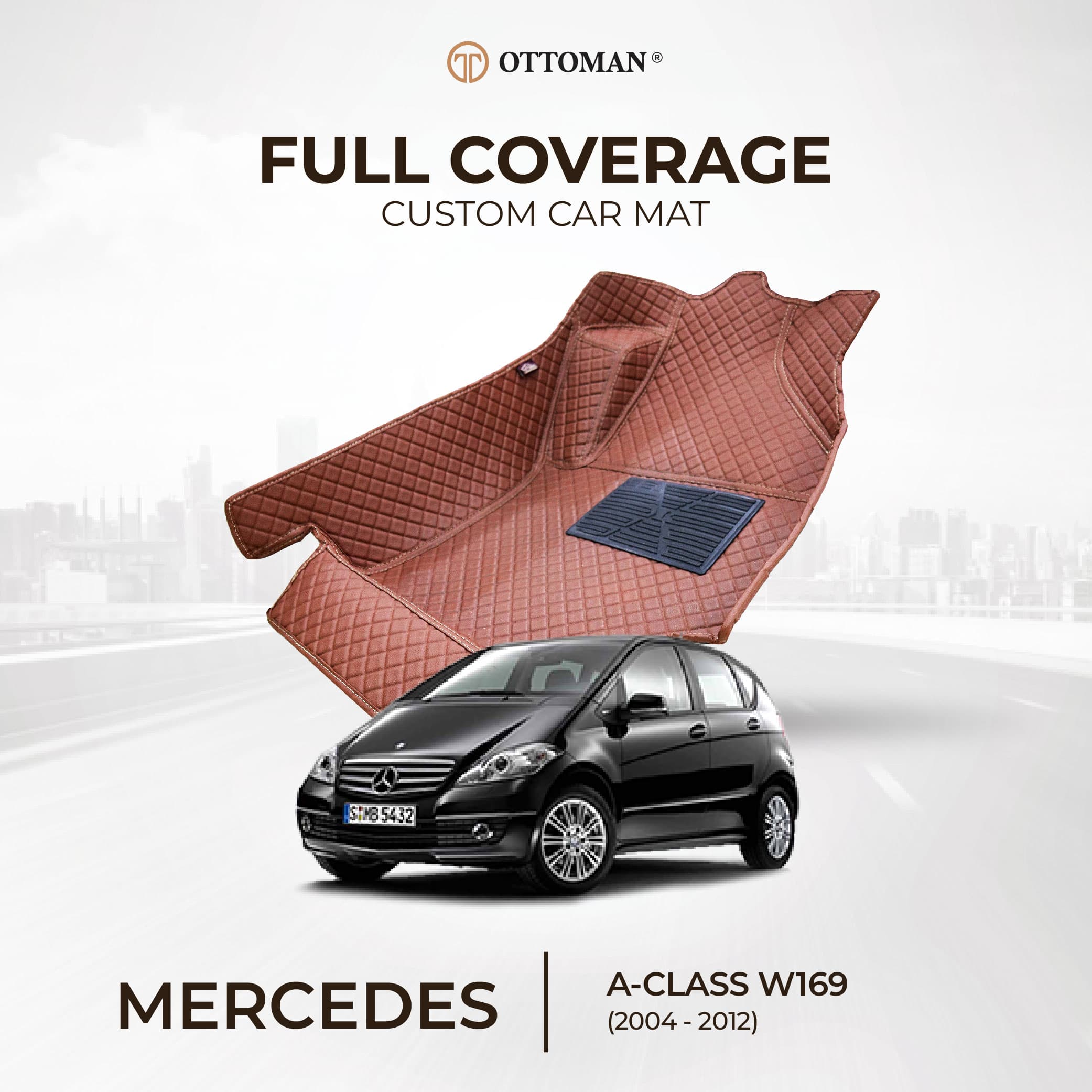 Mercedes Benz A-Class W169 (2004-2012) Ottoman Car Mat