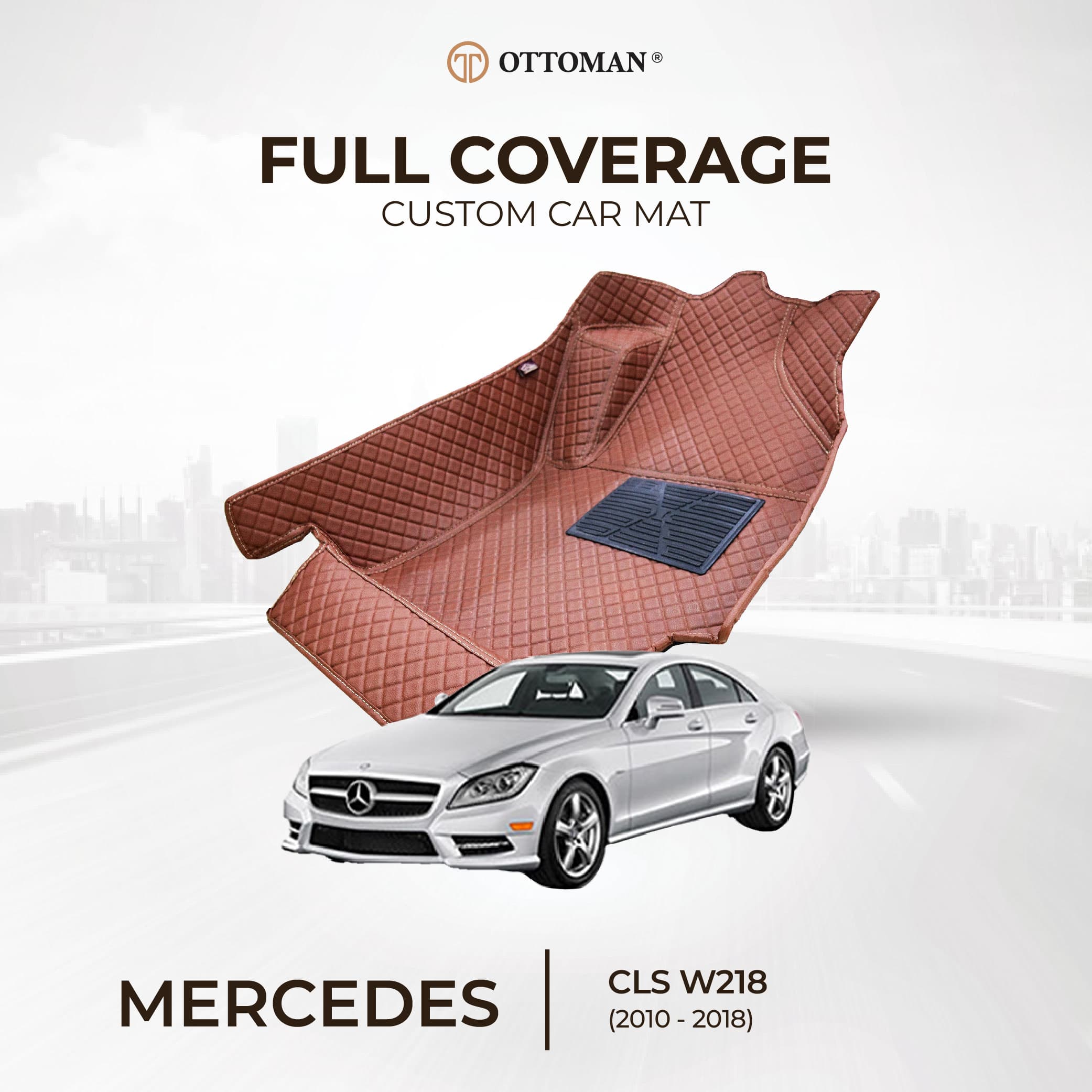 Mercedes Benz CLS W218 (2010-2018) Ottoman Car Mat