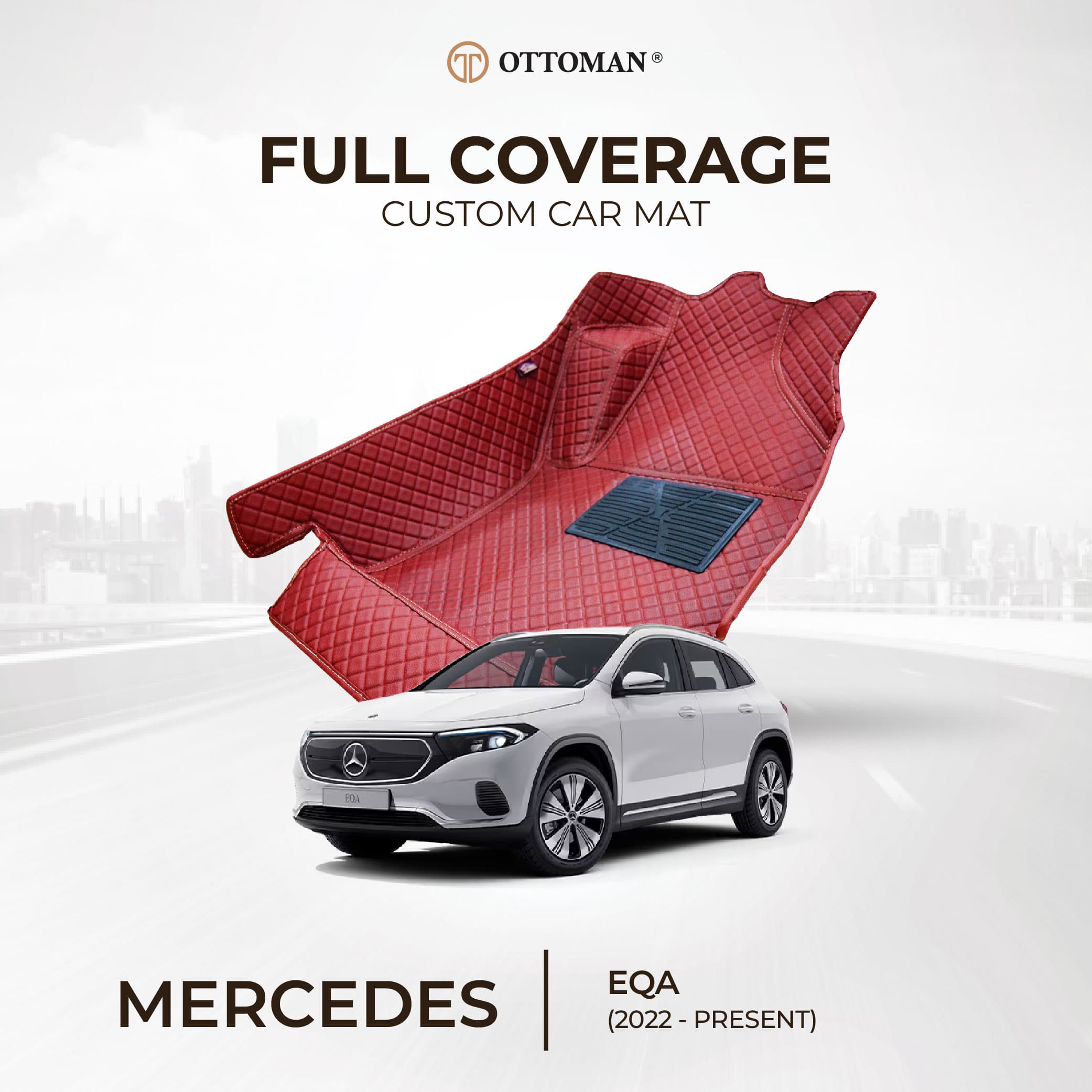 Mercedes Benz EQA (2022-Present) Ottoman Car Mat