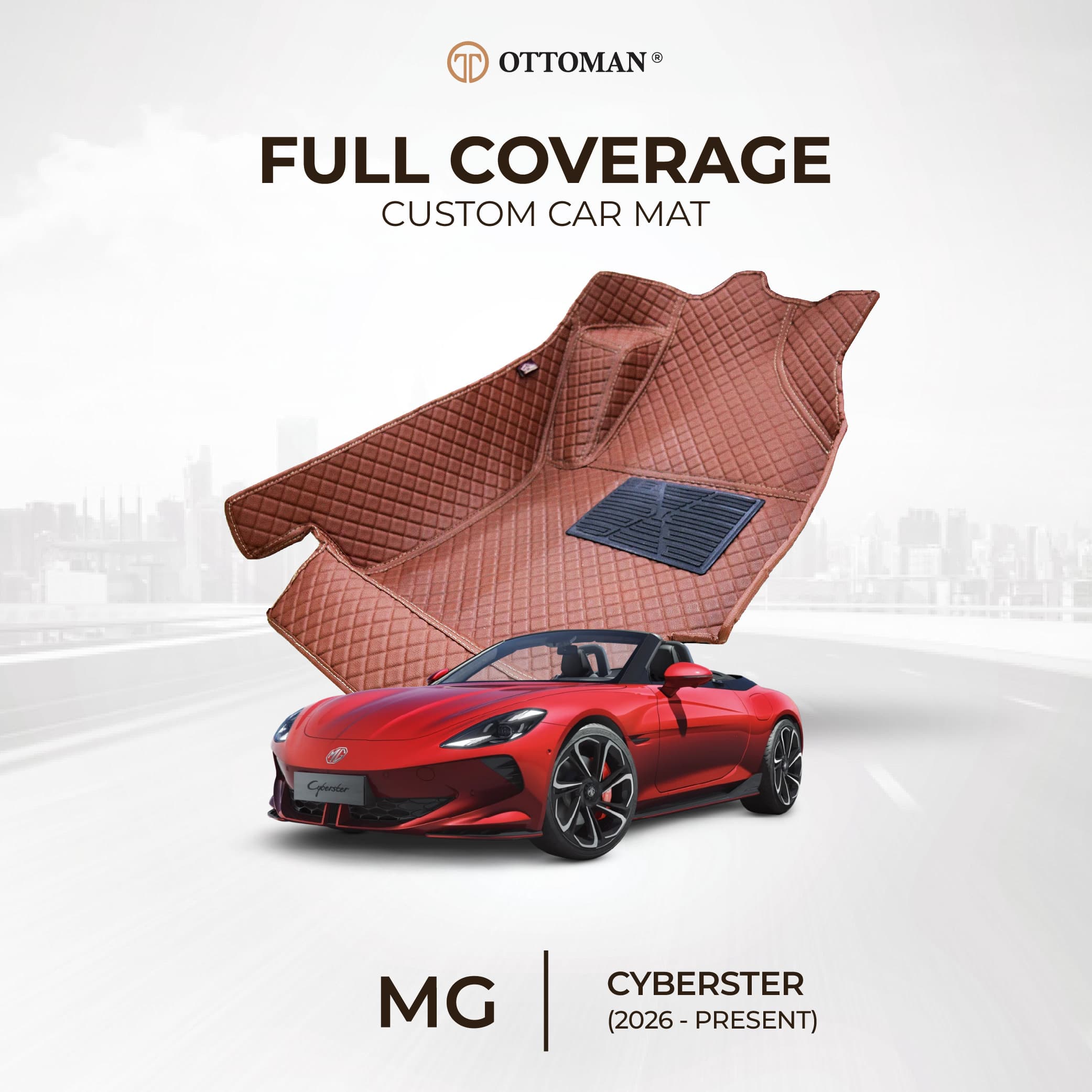 MG Cyberster (2026-Present) Ottoman Car Mat