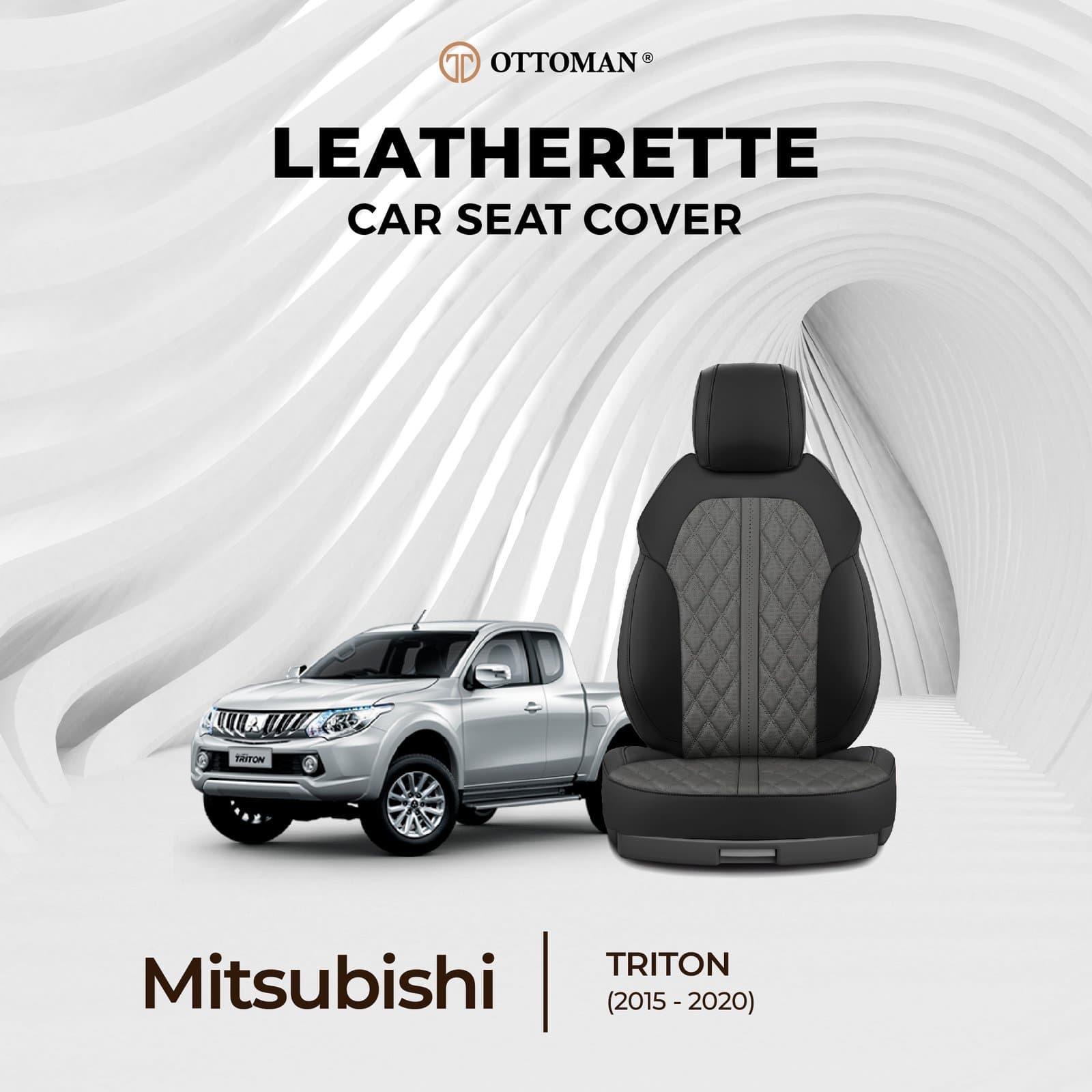 Mitsubishi Triton (2015-2020) Ottoman Seat Cover