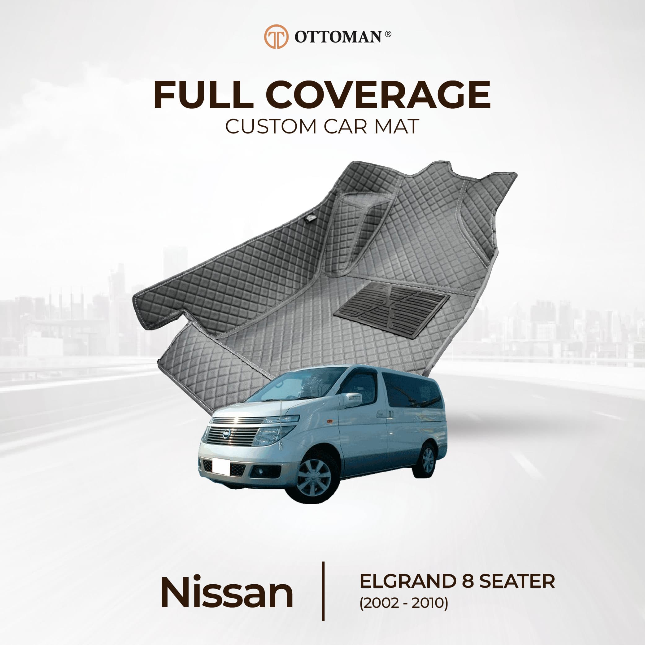 Nissan Elgrand (2002-2010) Ottoman Car Mat