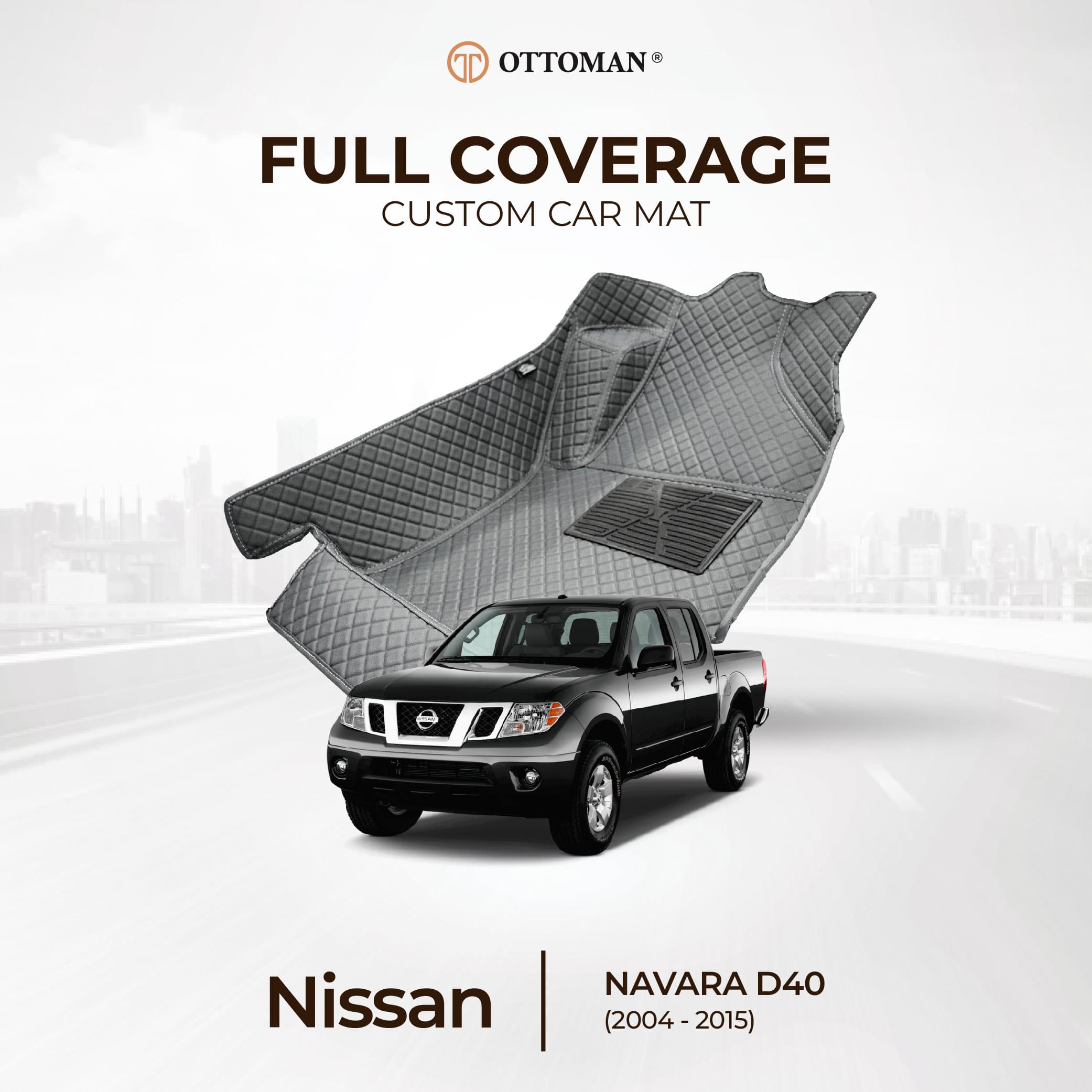 Nissan Navara D40 (2004-2015) Ottoman Car Mat