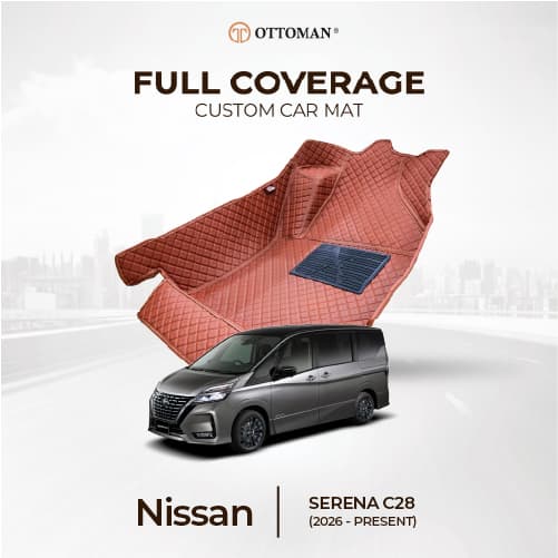 Nissan Serena C28 (2026-Present) Ottoman Car Mat