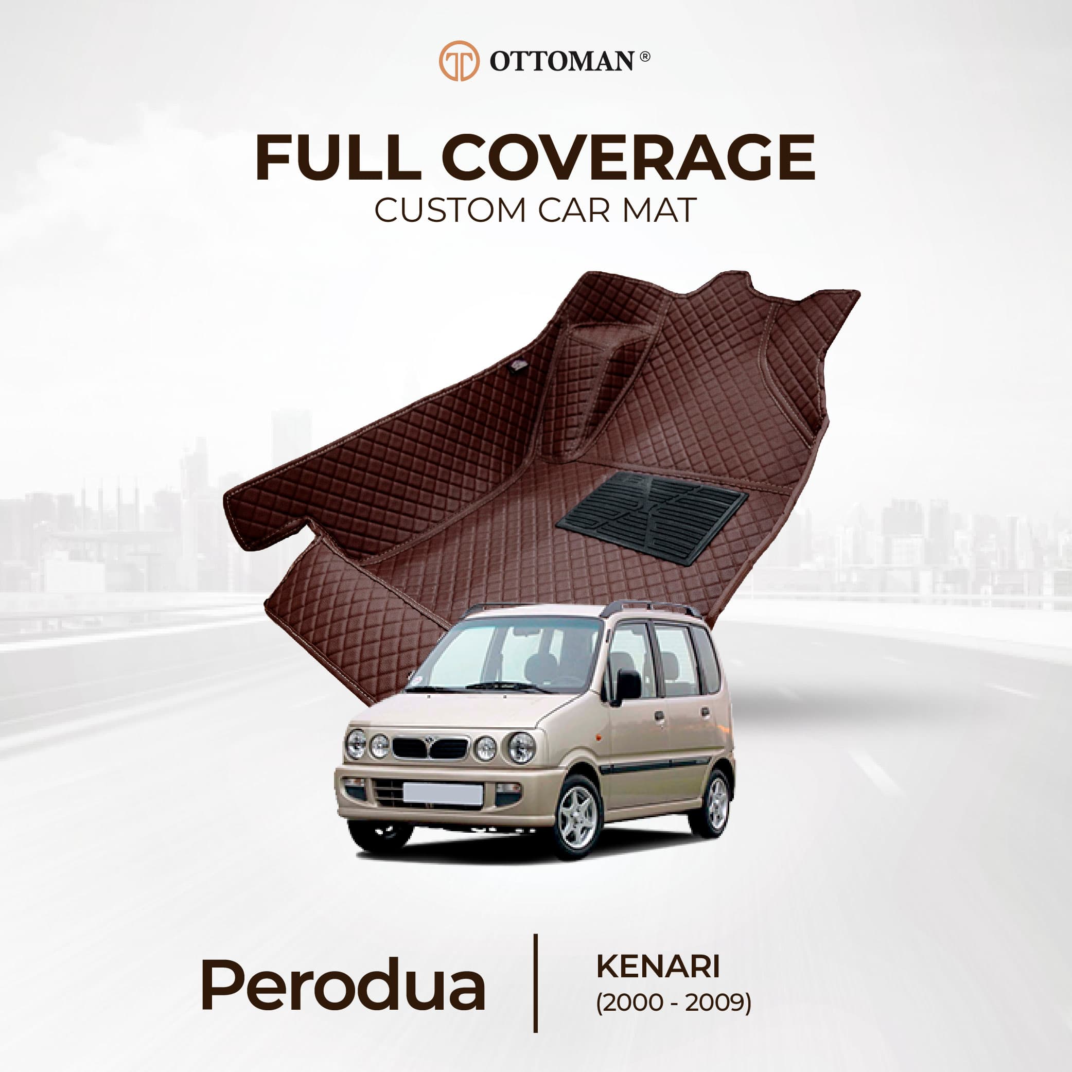 Perodua Kenari (2000-2009) Ottoman Car Mat