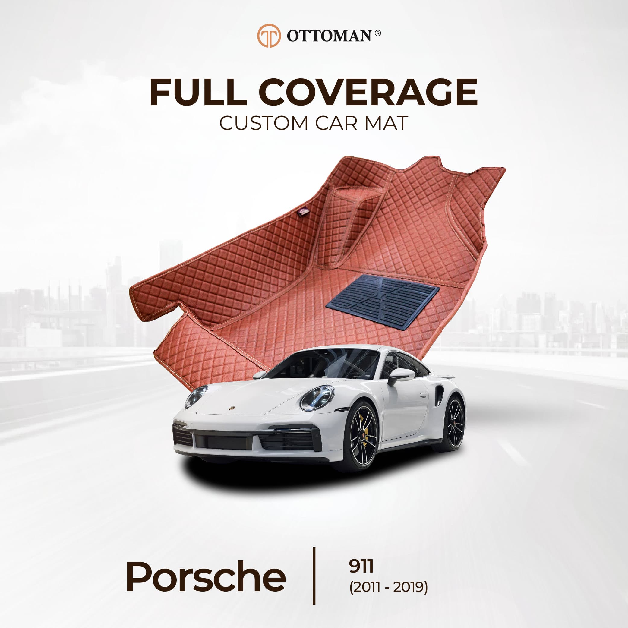 Porsche 911.0 991.0 (2011-2019) Ottoman Car Mat
