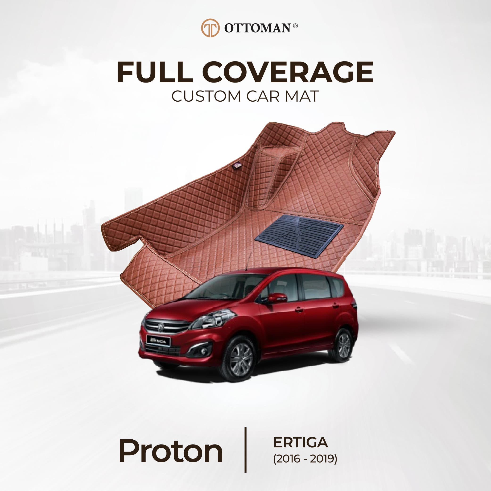 Proton Ertiga (2016-2019) Ottoman Car Mat