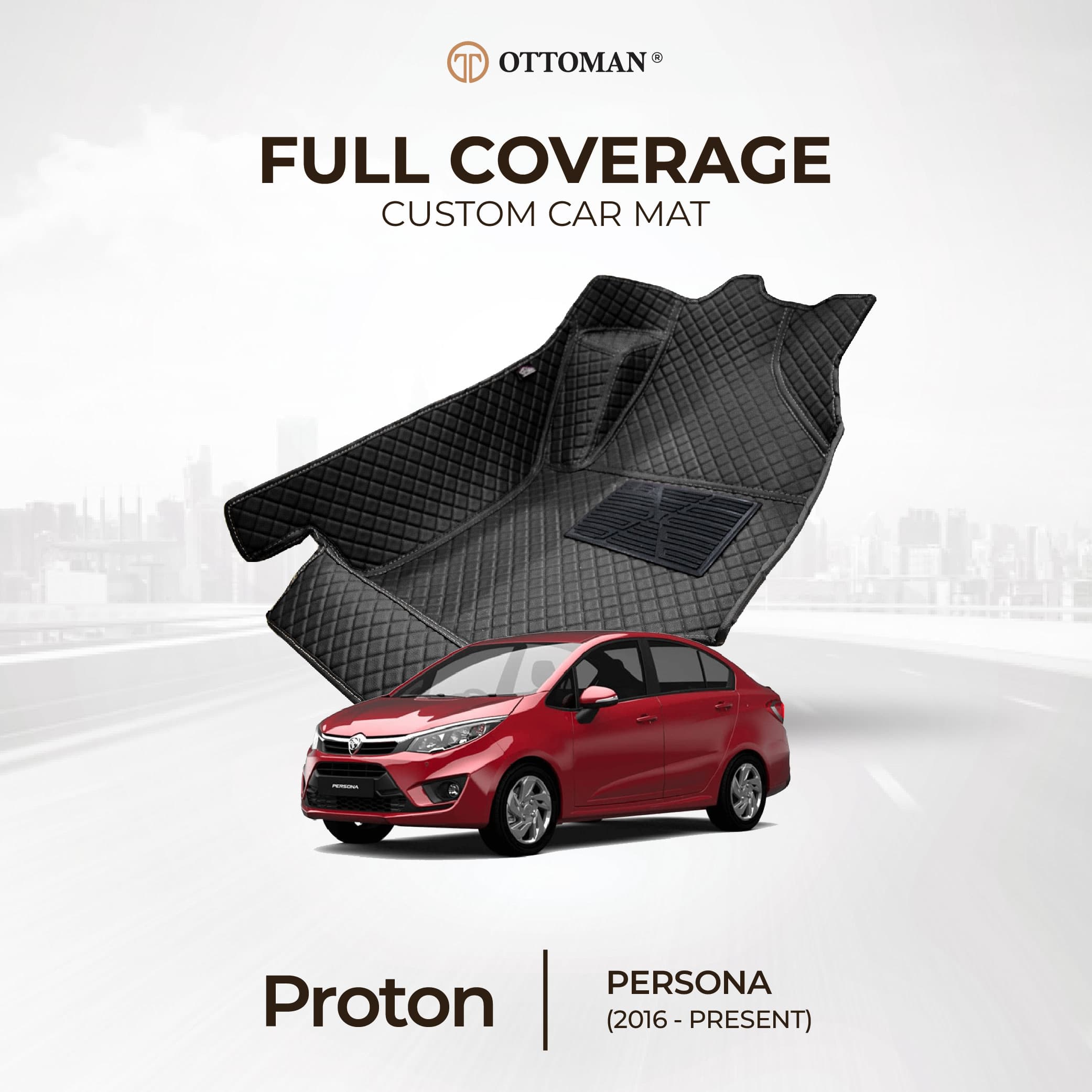 Proton Persona (2016-Present) Ottoman Car Mat