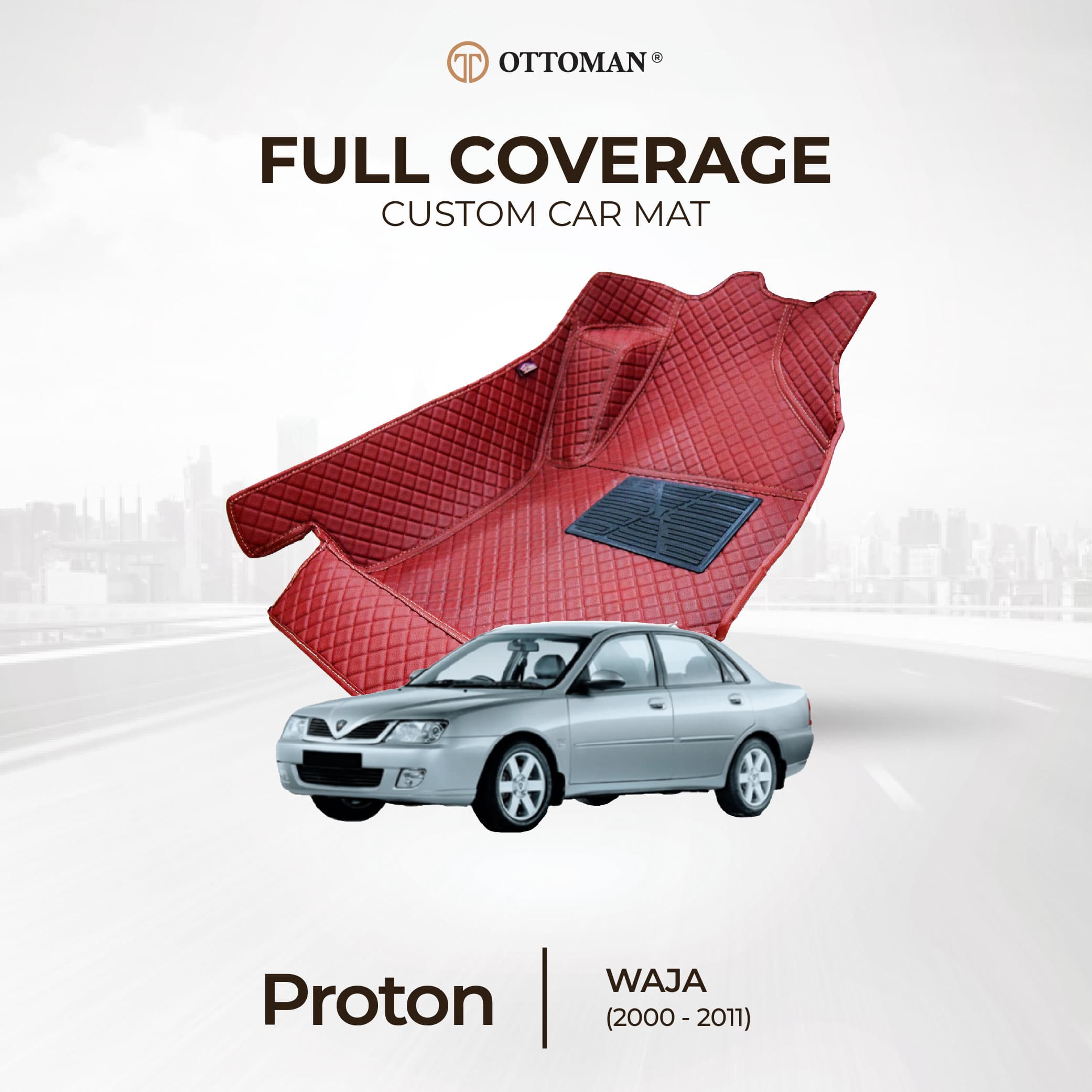 Proton Waja (2000-2011) Ottoman Car Mat