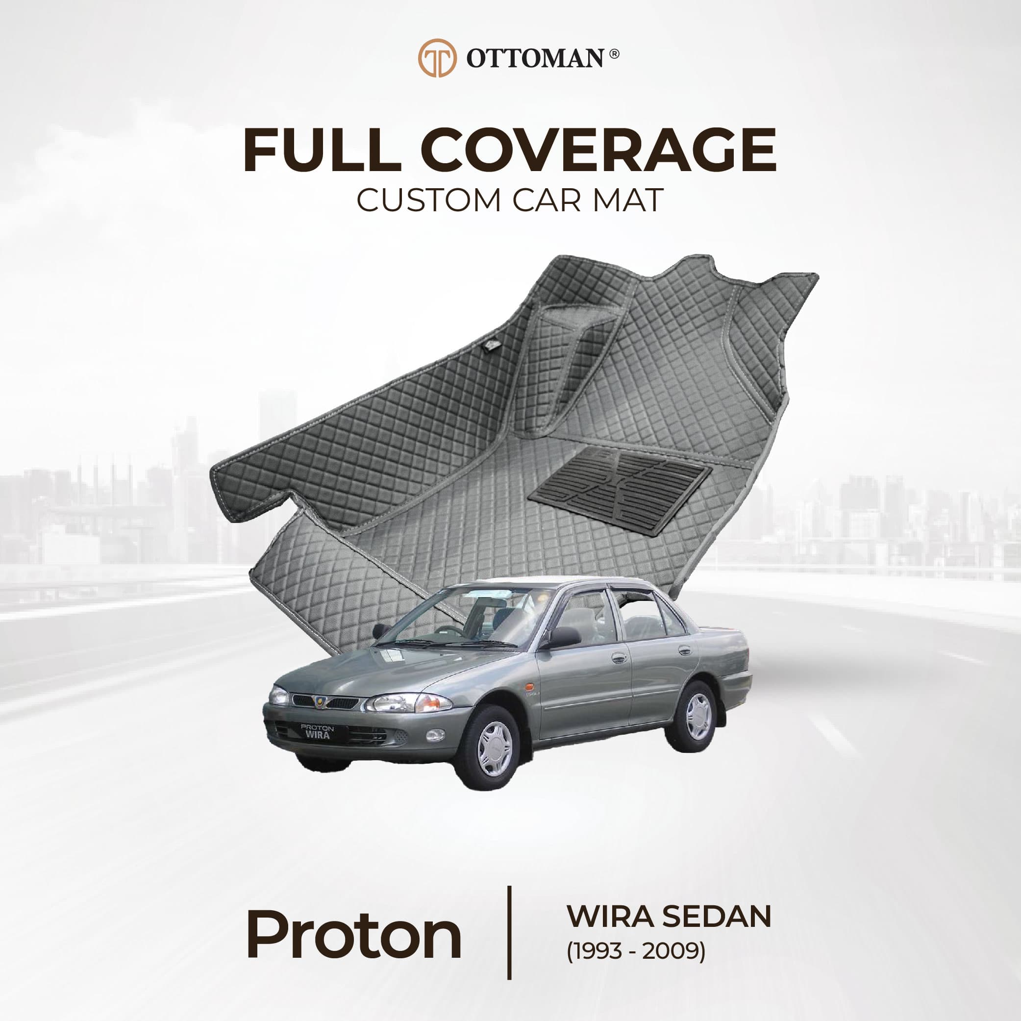 Proton Wira with Ottoman custom-fit 3D car mats