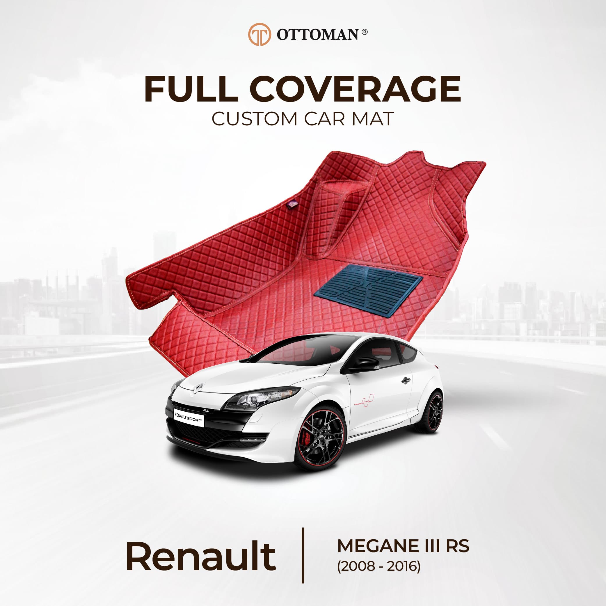 Renault Megane III RS (2008-2016) Ottoman Car Mat