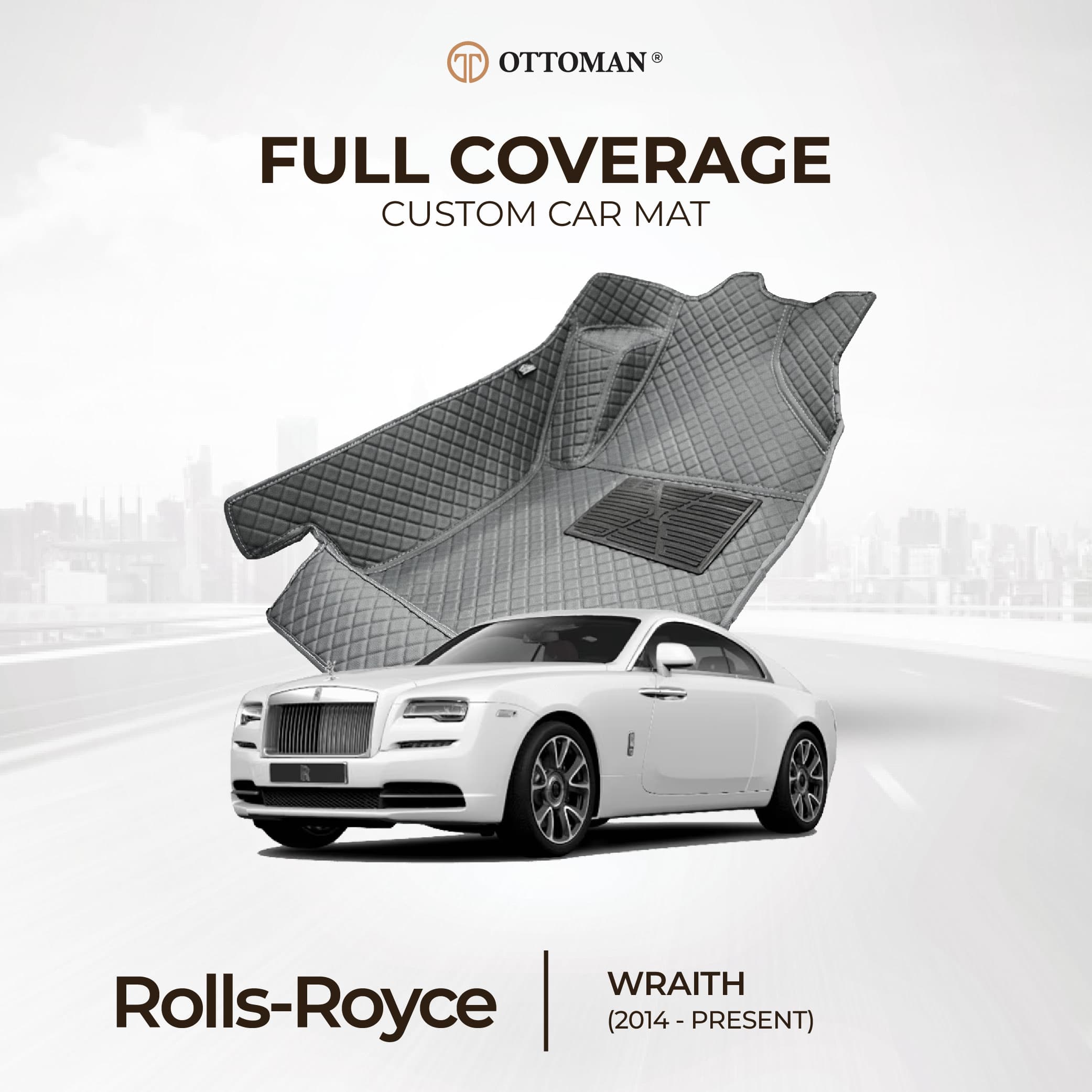 Rolls-Royce Wraith (2014-Present) Ottoman Car Mat