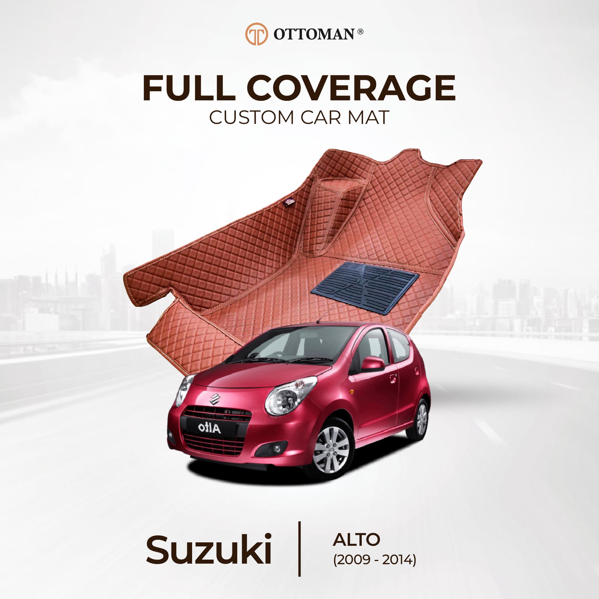 Suzuki Alto (2009-2014) Ottoman Car Mat