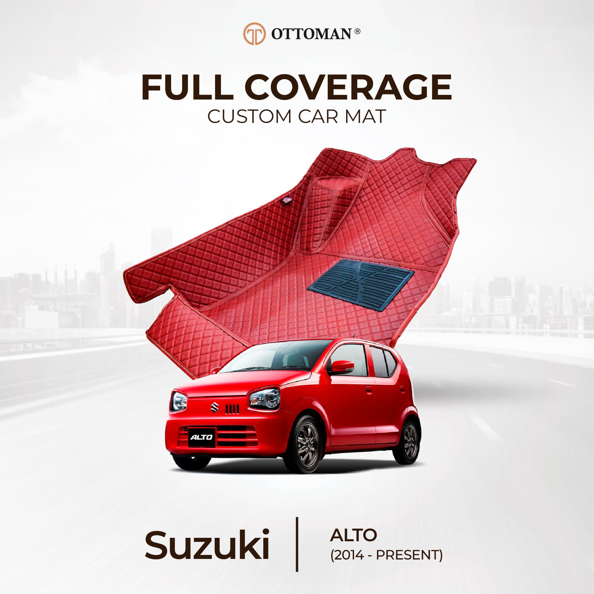 Suzuki Alto (2014-Present) Ottoman Car Mat