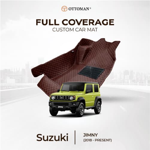 Suzuki Jimny with Ottoman custom-fit 3D car mats