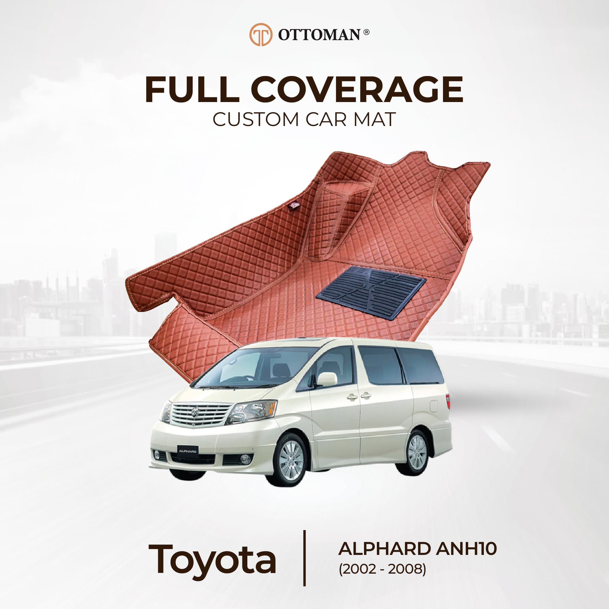Toyota Alphard (2002-2008) Ottoman Car Mat