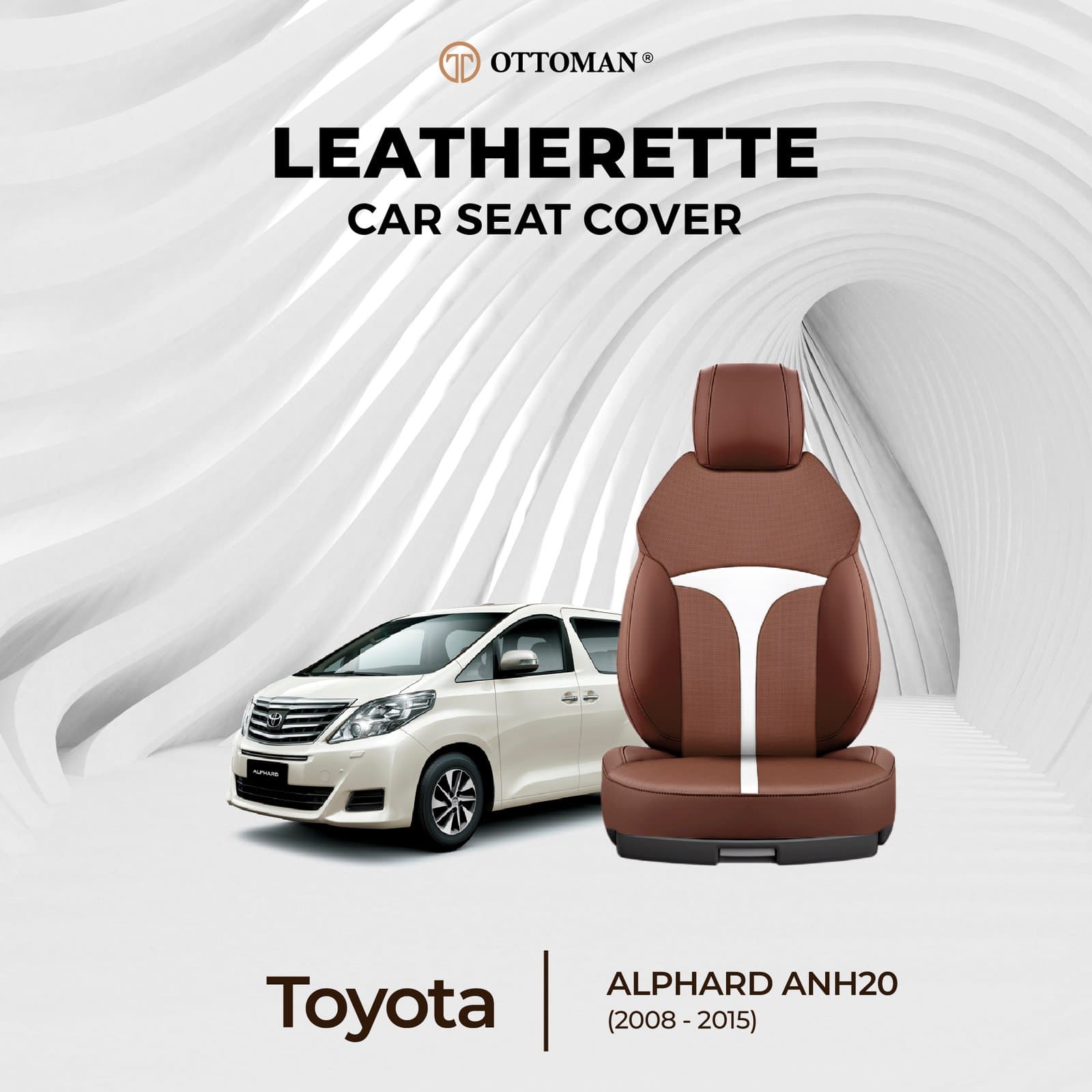 Toyota Alphard (2008-2015) Ottoman Seat Cover