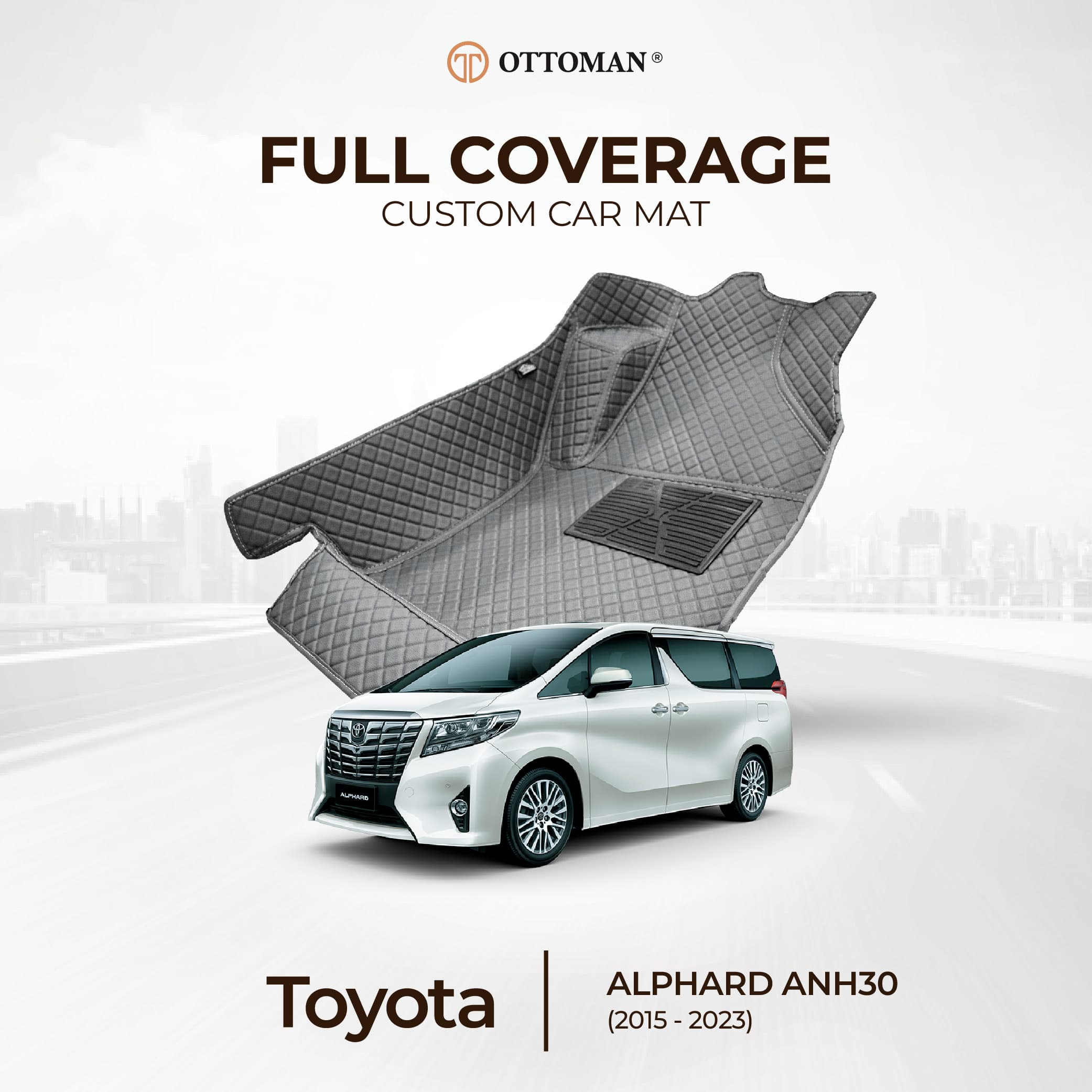 Toyota Alphard (2015-2023) Ottoman Car Mat