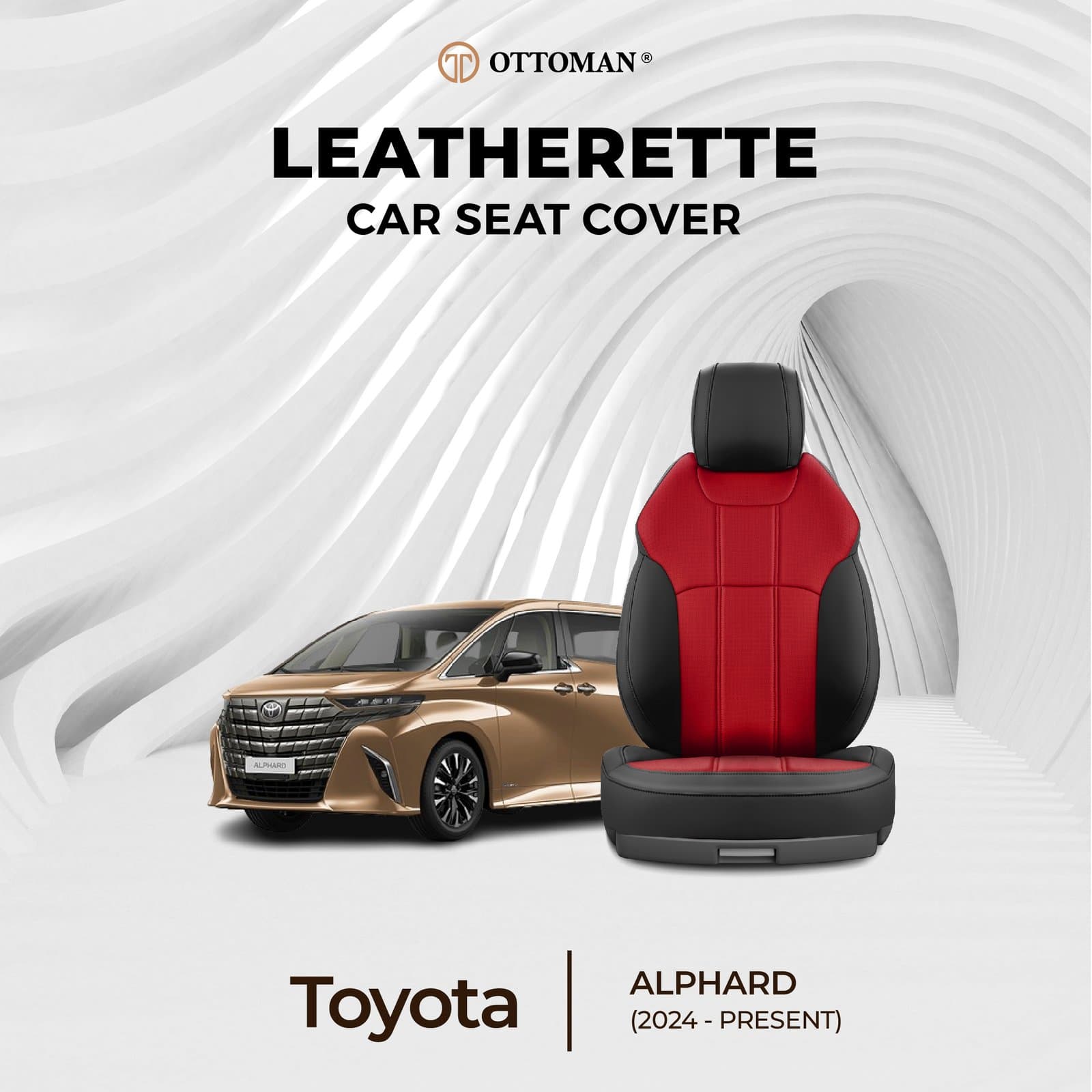 Toyota Alphard (2024-Present) Ottoman Seat Cover