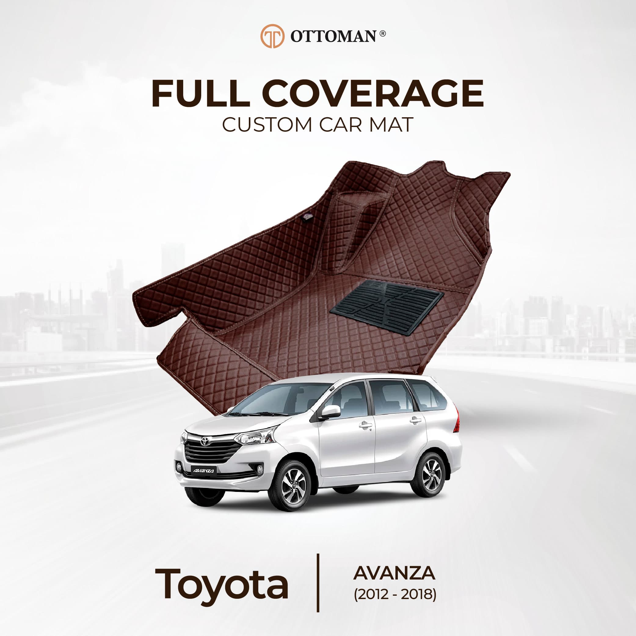 Toyota Avanza (2012-2018) Ottoman Car Mat