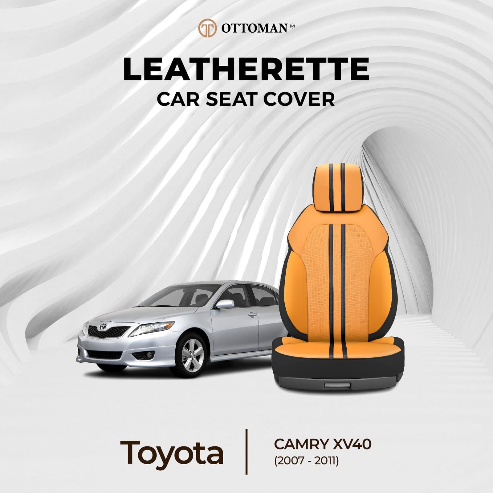 Toyota Camry XV40 (2007-2011) Ottoman Seat Cover