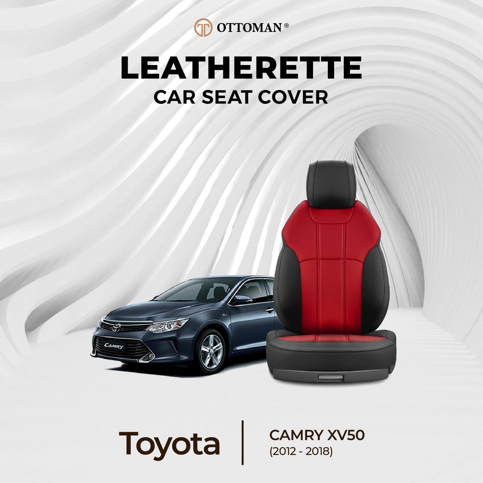 Toyota Camry XV50 (2012-2018) Ottoman Seat Cover