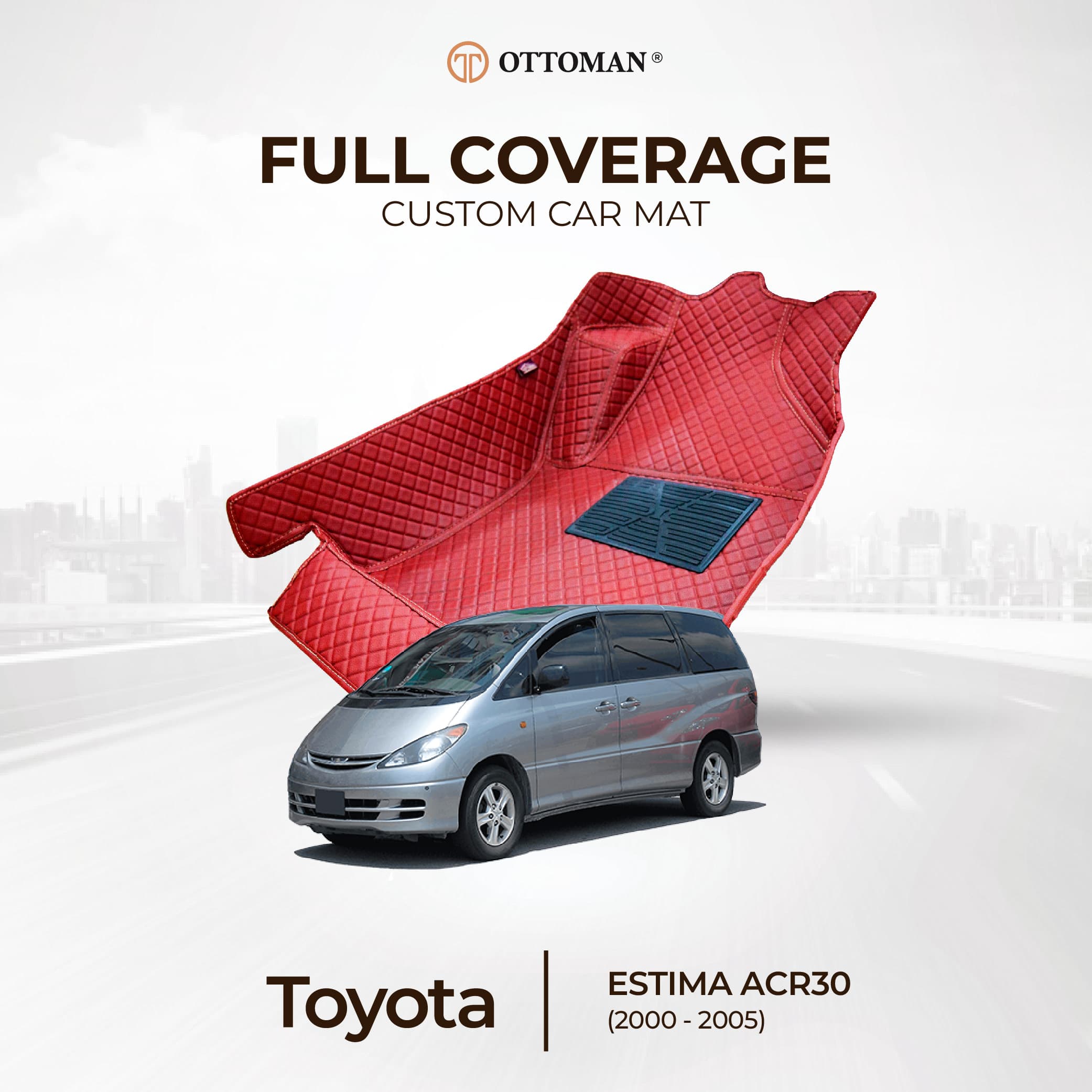 Toyota Estima ACR30 (2000-2005) Ottoman Car Mat