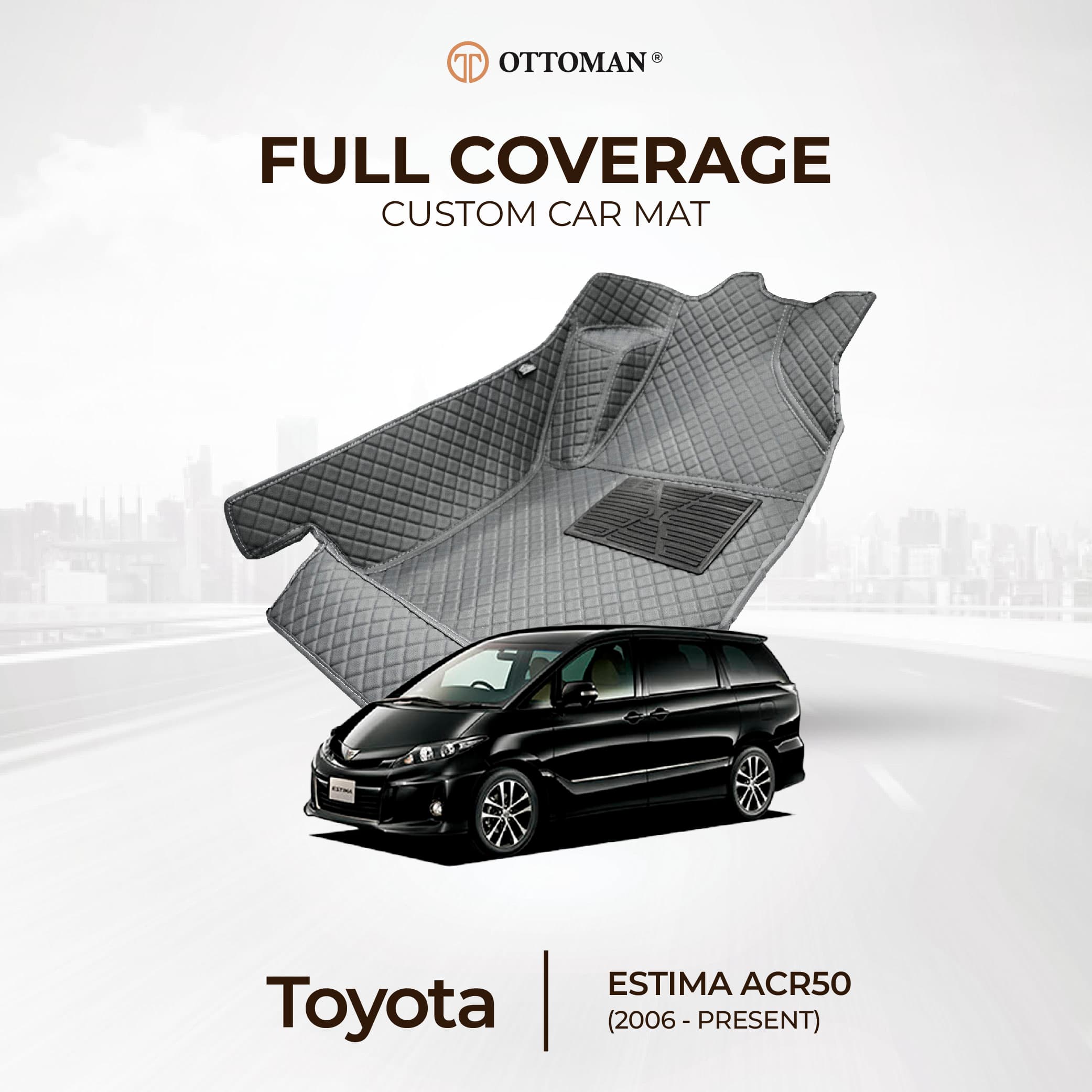 Toyota Estima ACR50 (2006-Present) Ottoman Car Mat