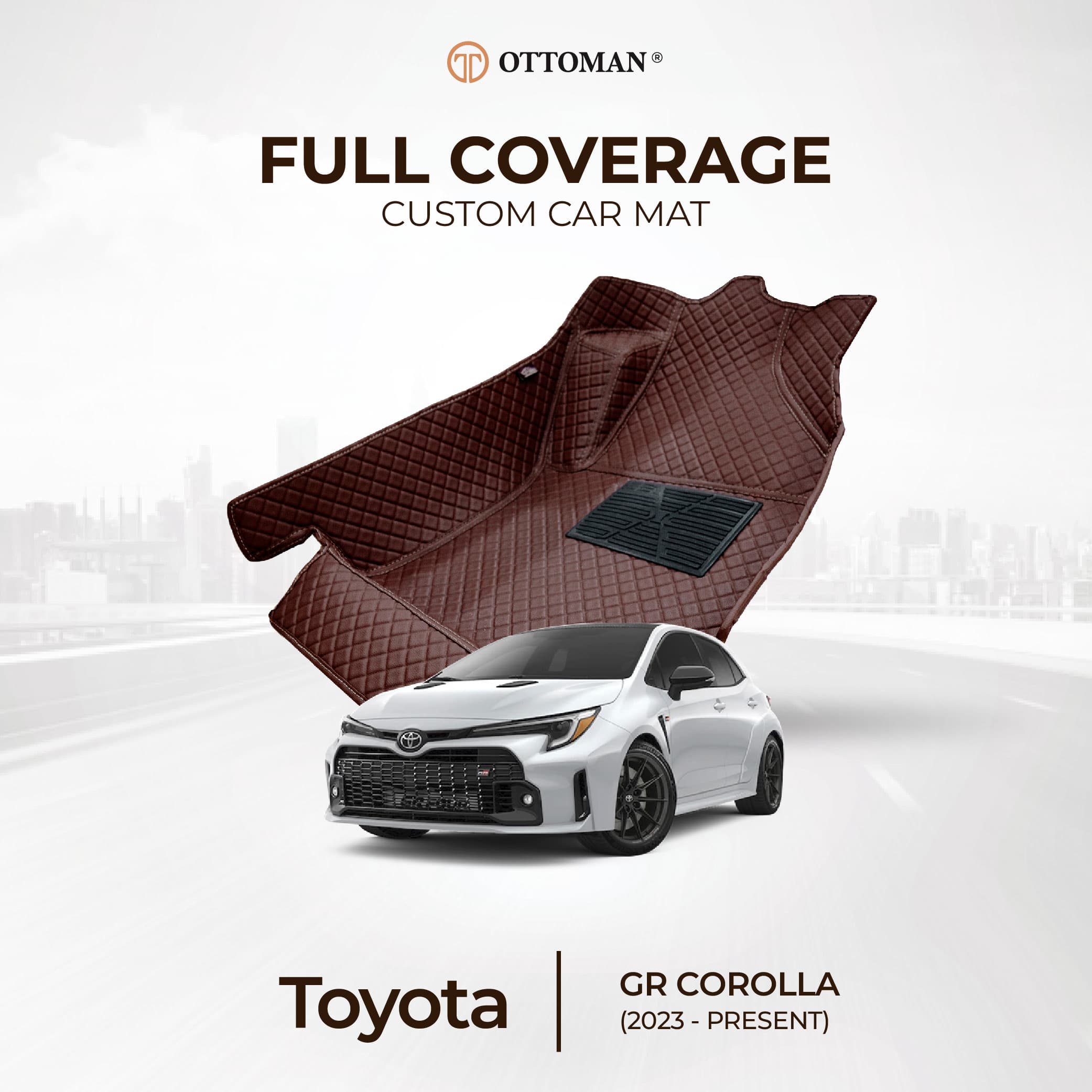 Toyota GR Corolla (2023-Present) Ottoman Car Mat
