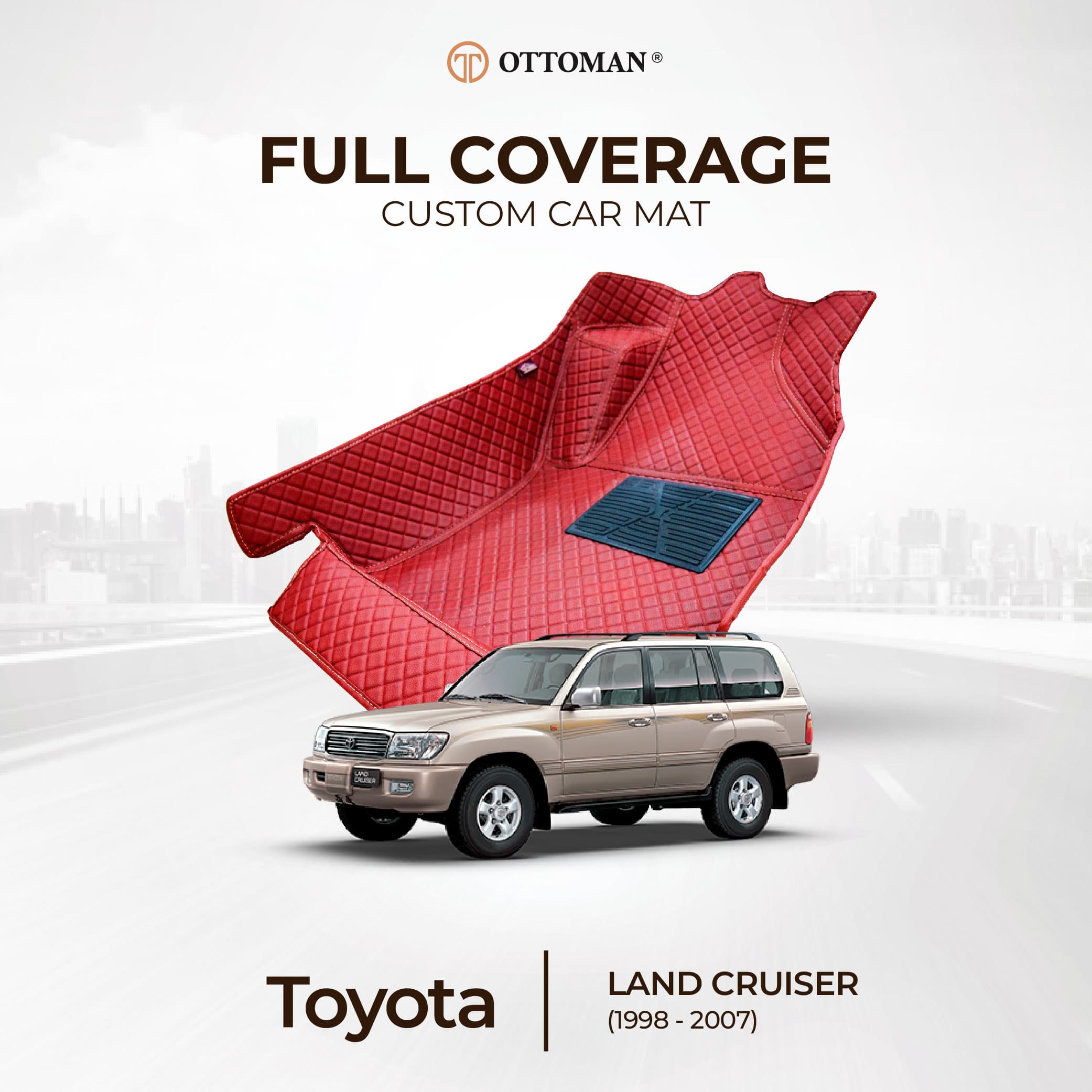 Toyota Land Cruiser (1998-2007) Ottoman Car Mat