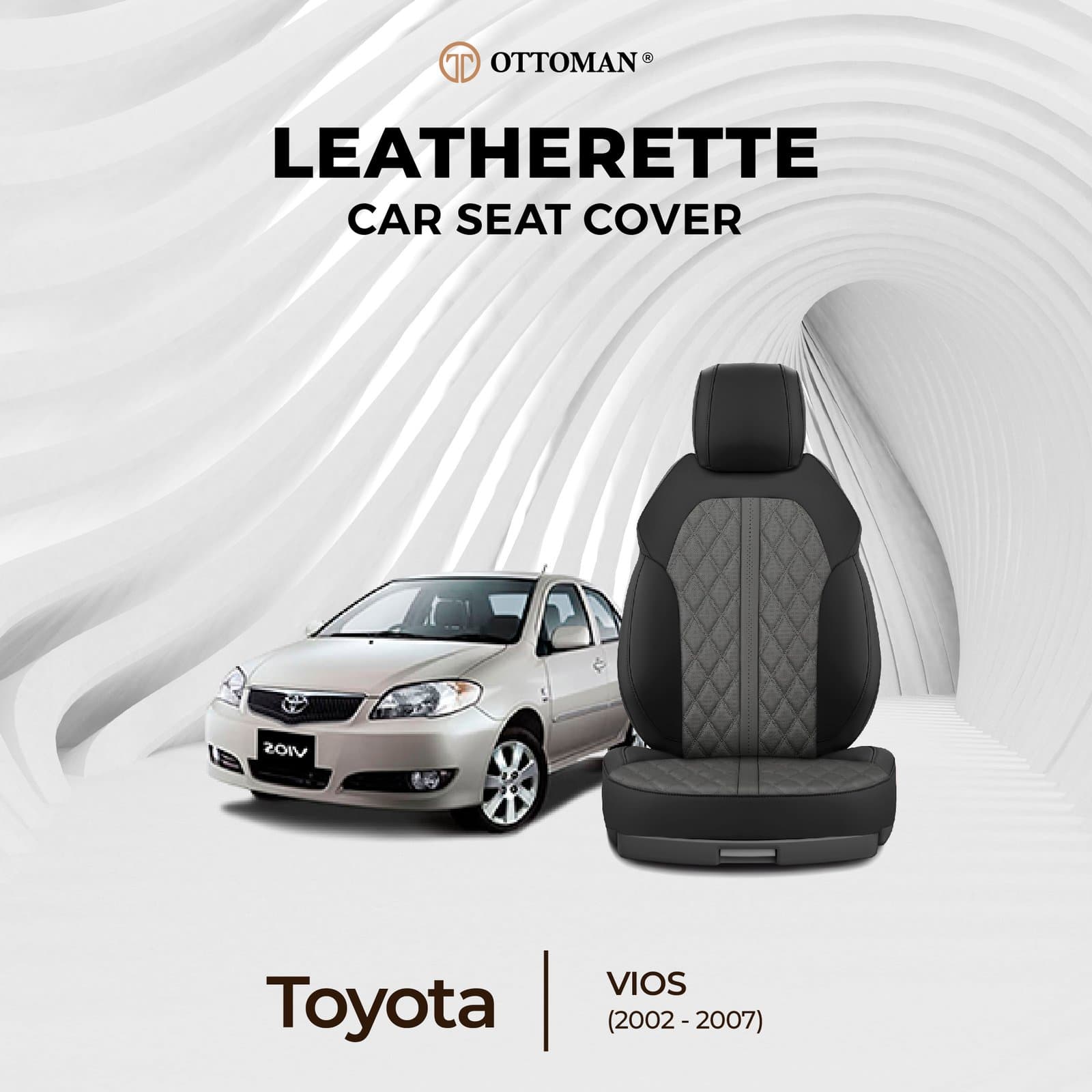 Toyota Vios (2002-2007) Ottoman Seat Cover