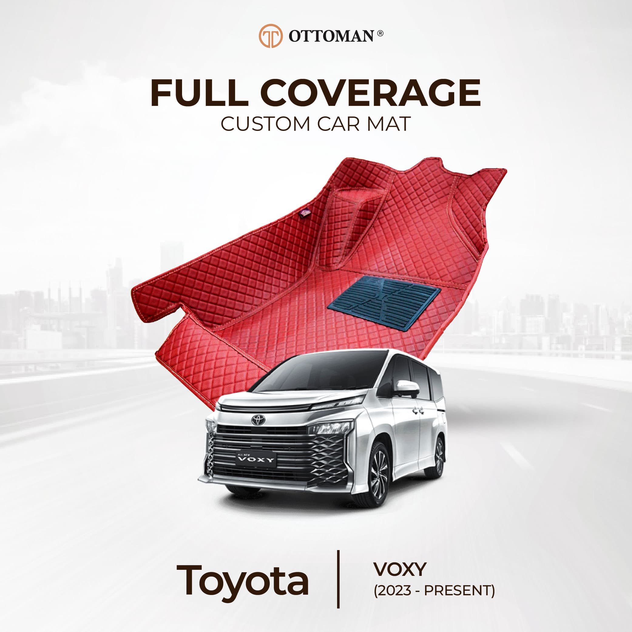 Toyota Voxy (2023-Present) Ottoman Car Mat