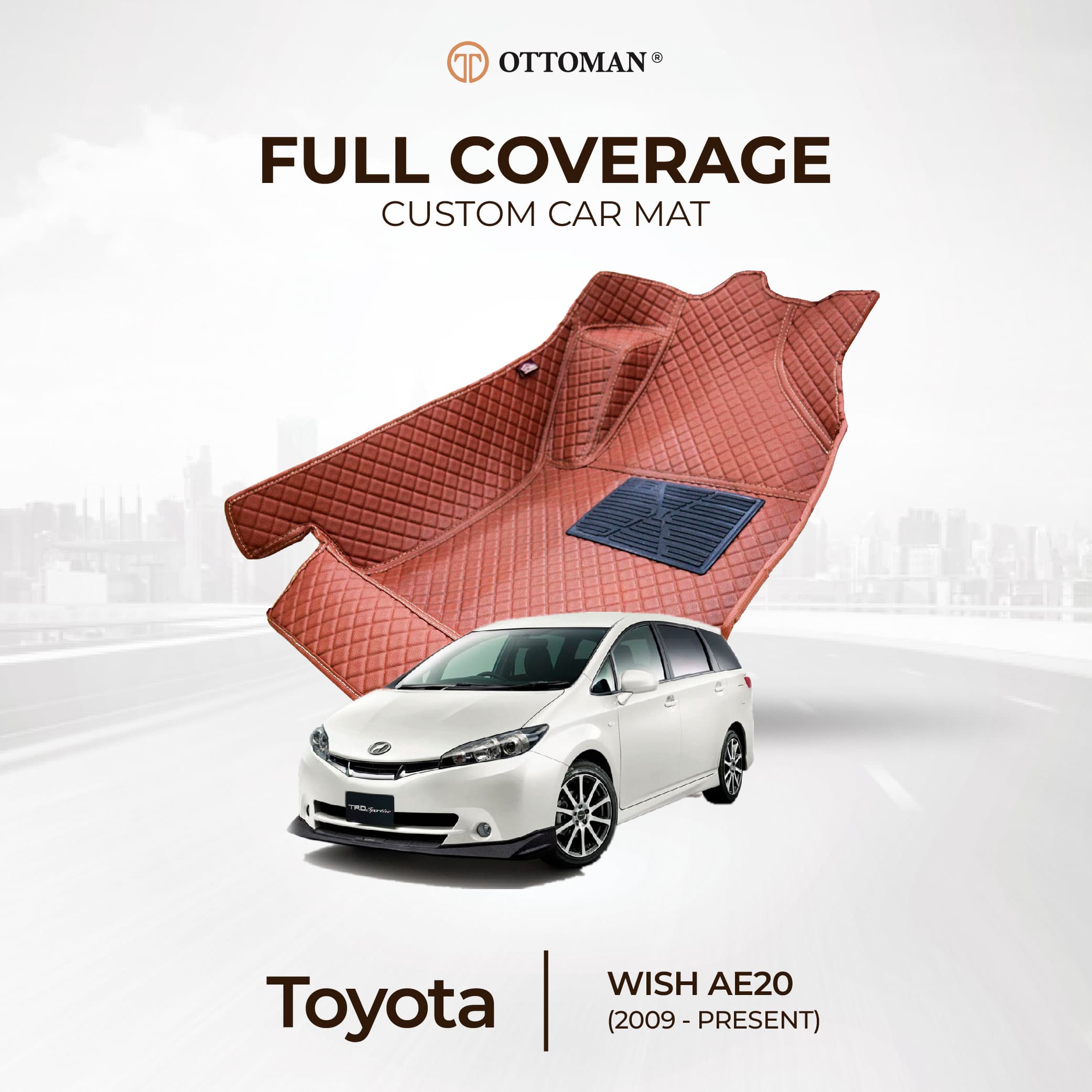 Toyota Wish AE20 (2009-Present) Ottoman Car Mat