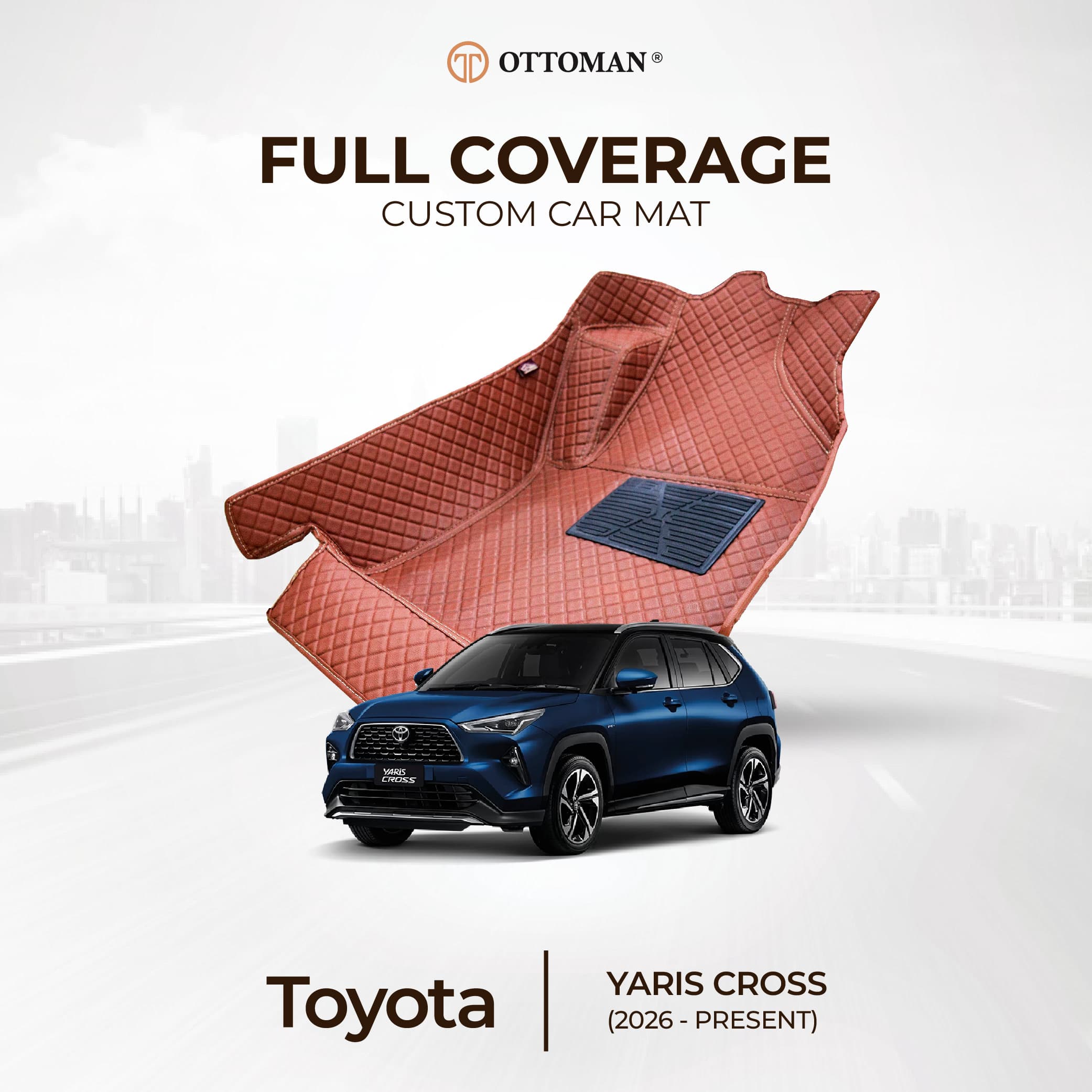 Toyota Yaris Cross (2026-Present) Ottoman Car Mat