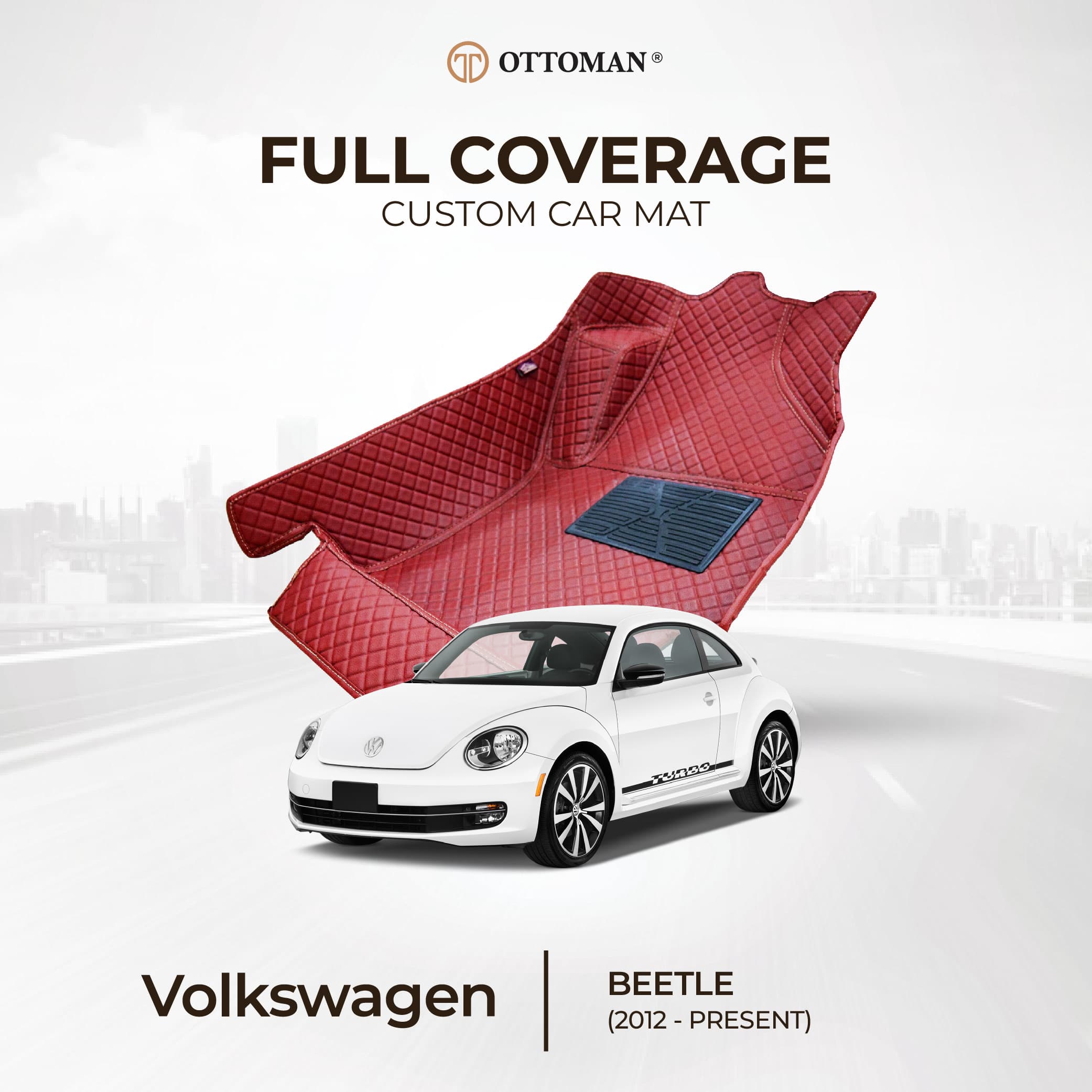 Volkswagen Beetle (2012-2019) Ottoman Car Mat