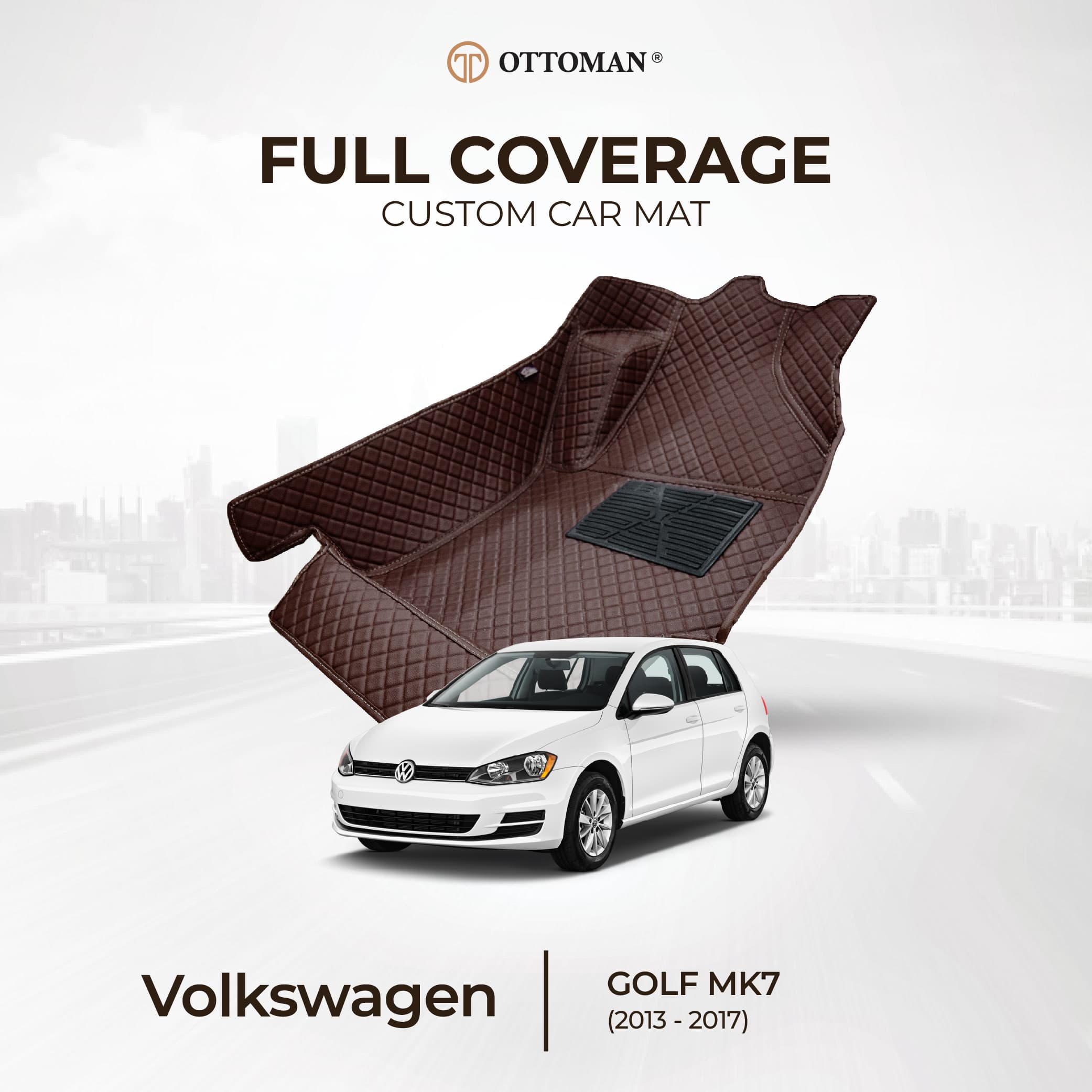 Volkswagen Golf MK7 (2013-2017) Ottoman Car Mat