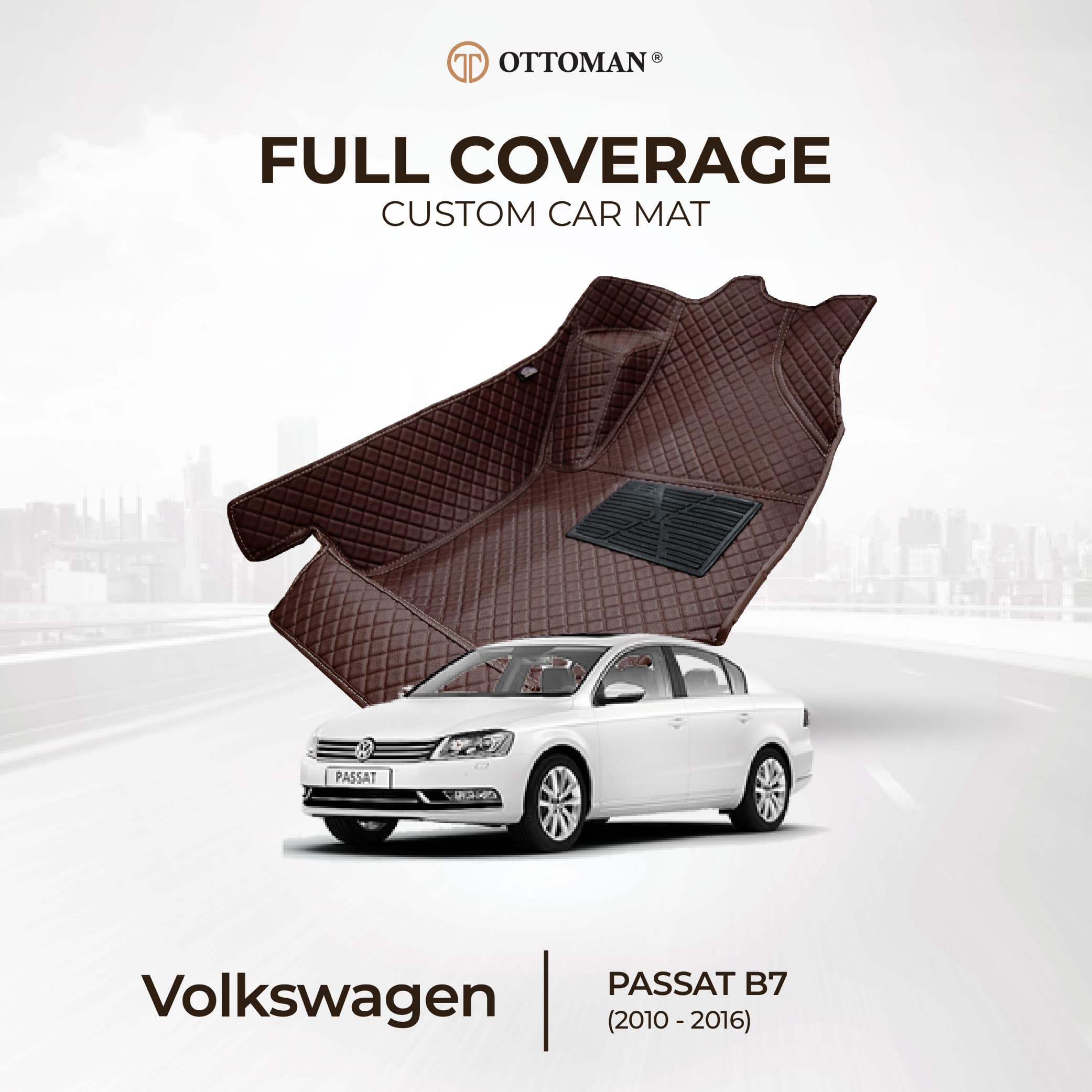 Volkswagen Passat B7 (2011-2015) Ottoman Car Mat