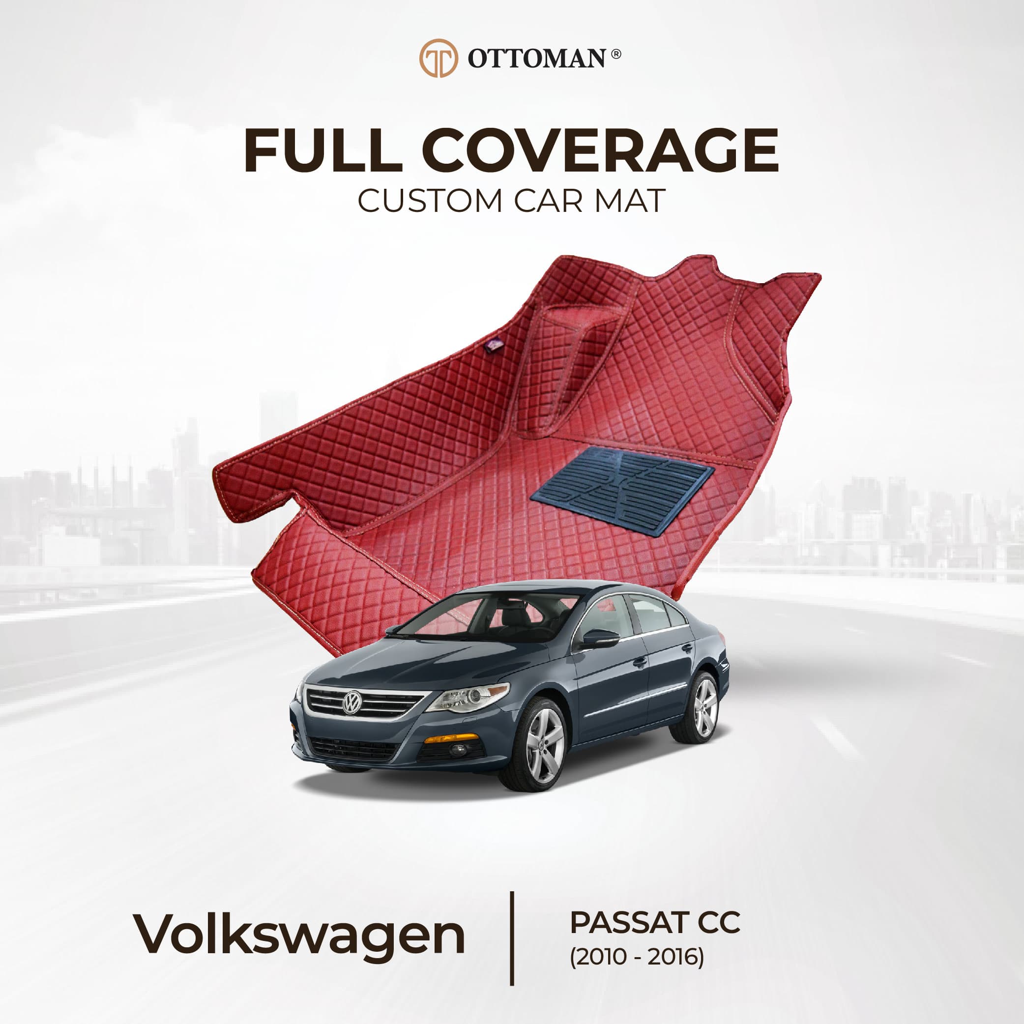 Volkswagen Passat CC (2008-2015) Ottoman Car Mat