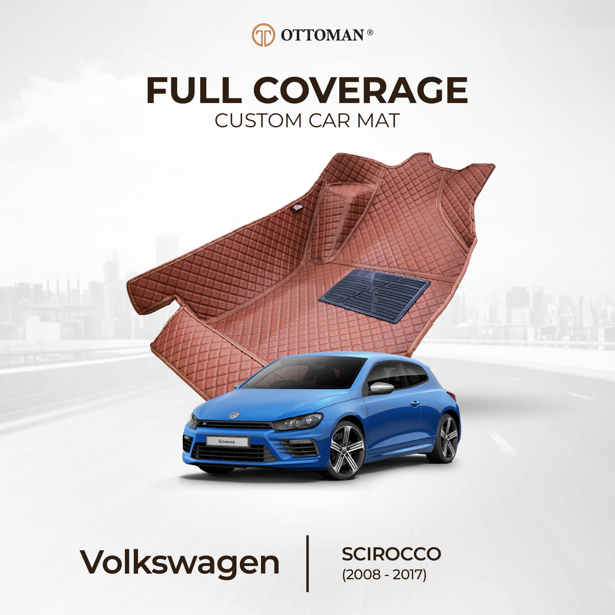 Volkswagen Scirocco (2008-2017) Ottoman Car Mat