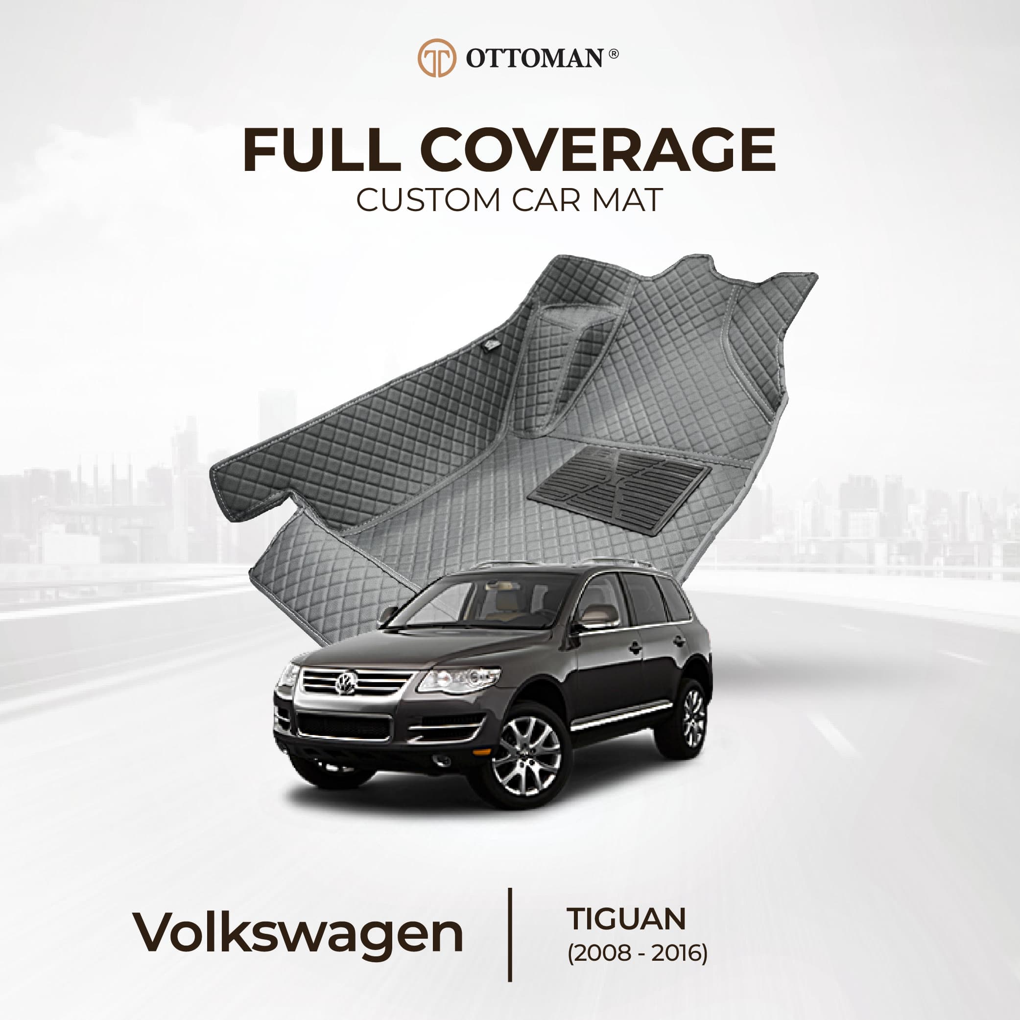 Volkswagen Tiguan (2008-2016) Ottoman Car Mat