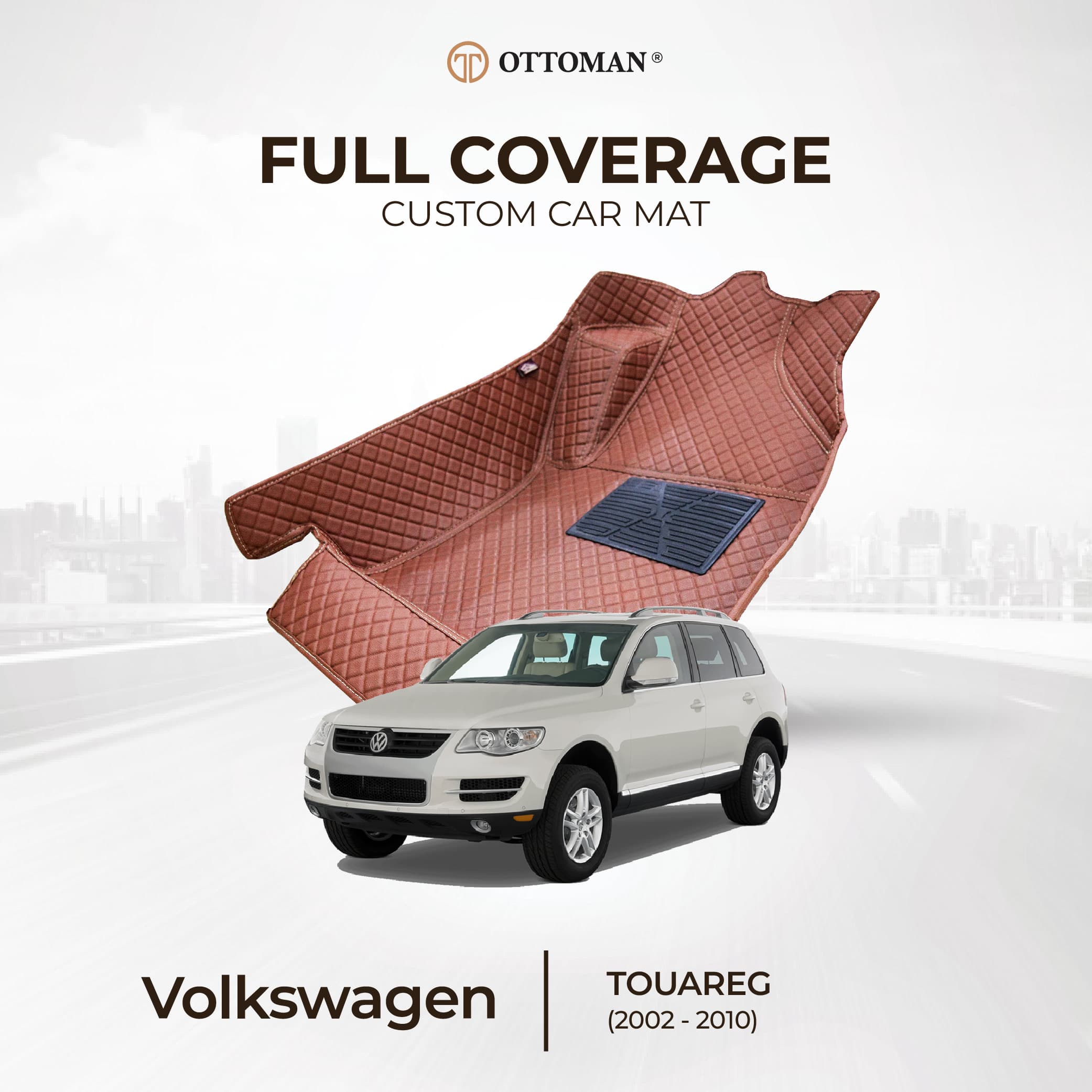 Volkswagen Touareg (2002-2010) Ottoman Car Mat