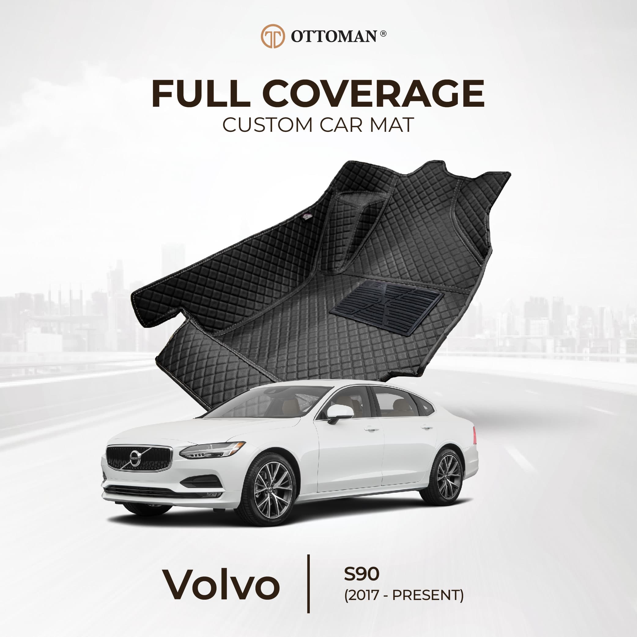 Volvo S90 (2017-Present) Ottoman Car Mat