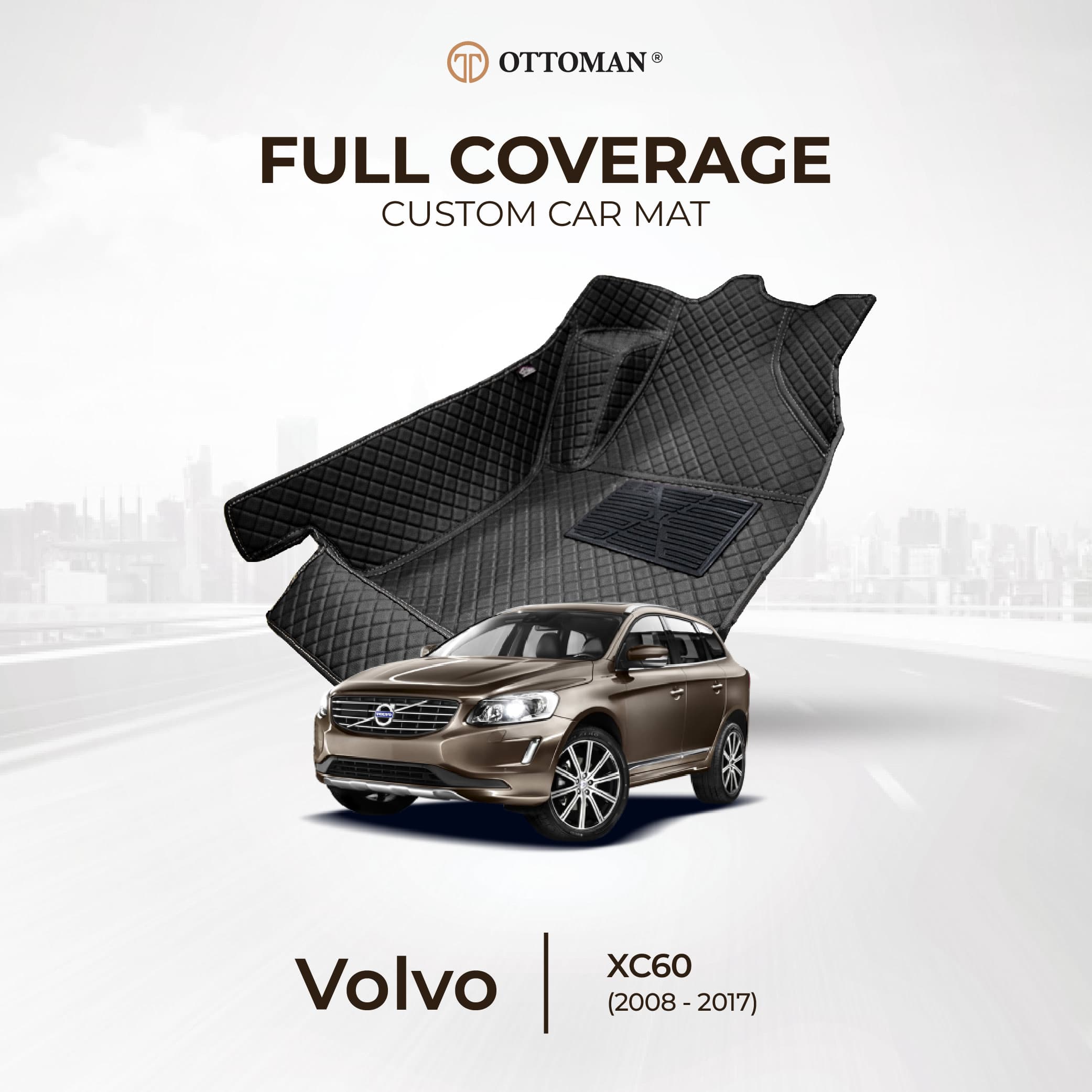 Volvo XC-60 (2008-2017) Ottoman Car Mat