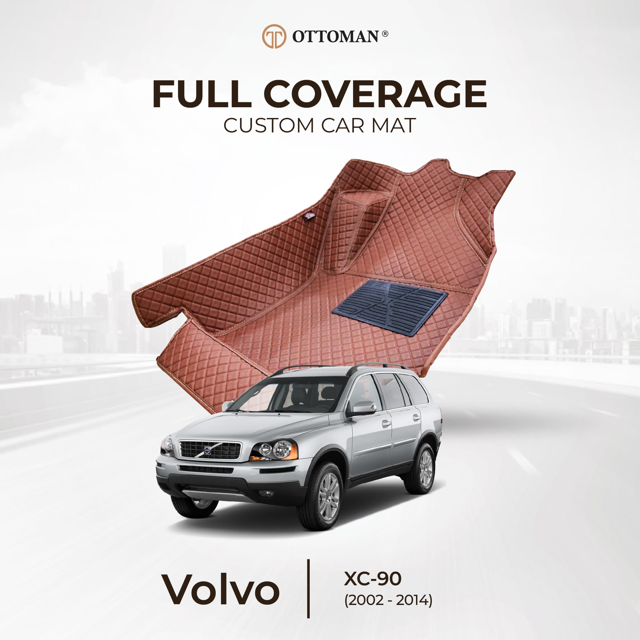 Volvo XC-90 (2002-2014) Ottoman Car Mat