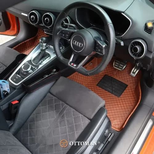 Audi TT Coupe Classic Series Porsche Orange — real install