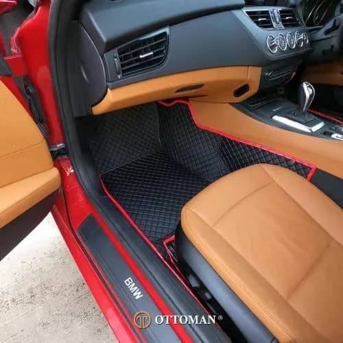 BMW Z4 fitted with Black 3D car mat