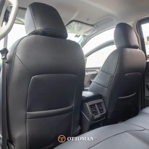 Ford Ranger fitted with Origin Full Black seat covers