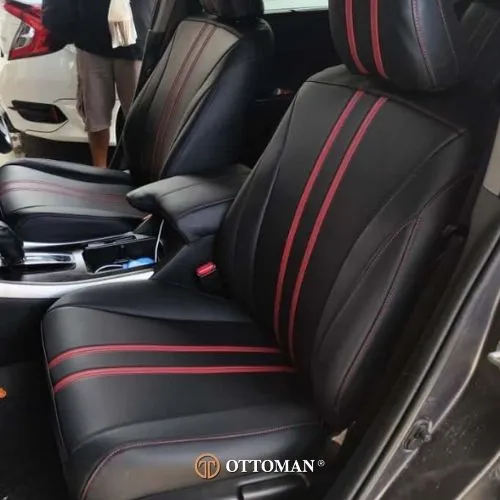 Honda Accord Eleven Series Black + Red — real install